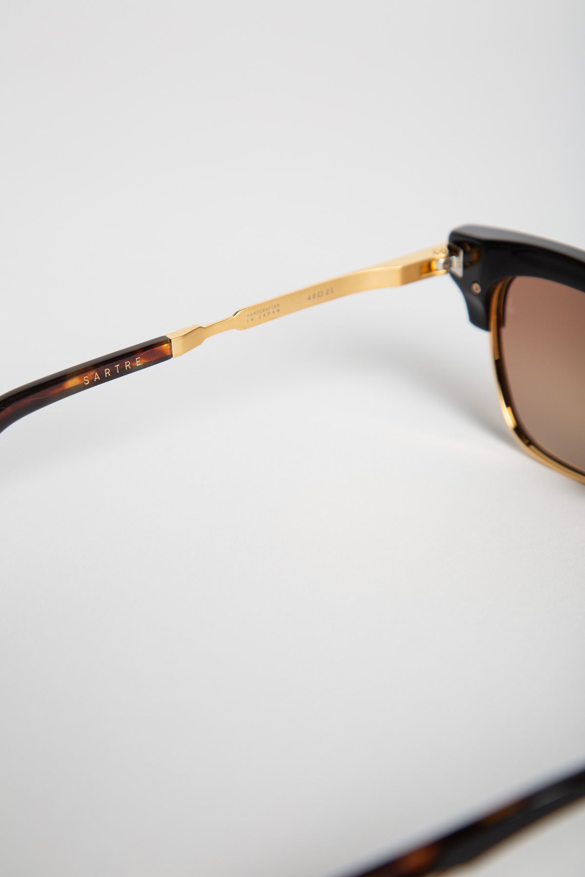 JACQUES MARIE MAGE | SARTRE SUNGLASSES IN NOIR