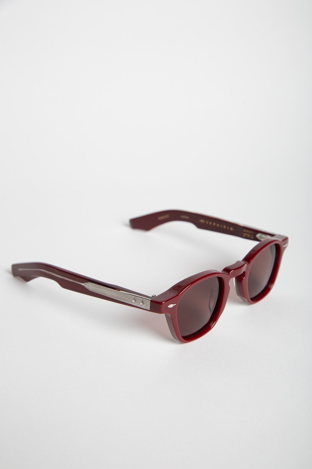 マメ JACQUES MARIE MAGE | ZEPHIRIN SUNGLASSES IN BORDEAUX EMPIRE