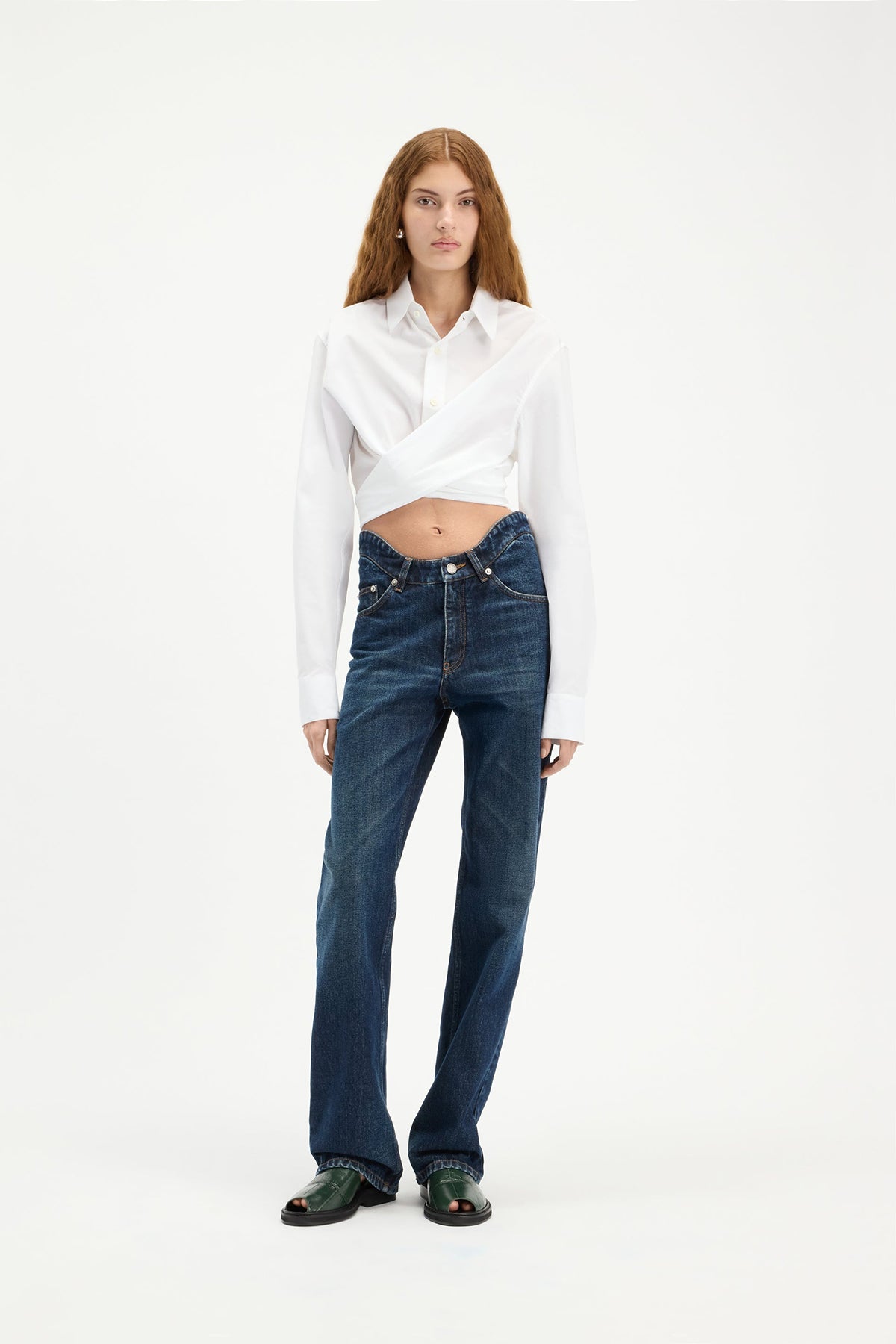 JEAN PAUL GAULTIER | CURVY WAIST JEAN