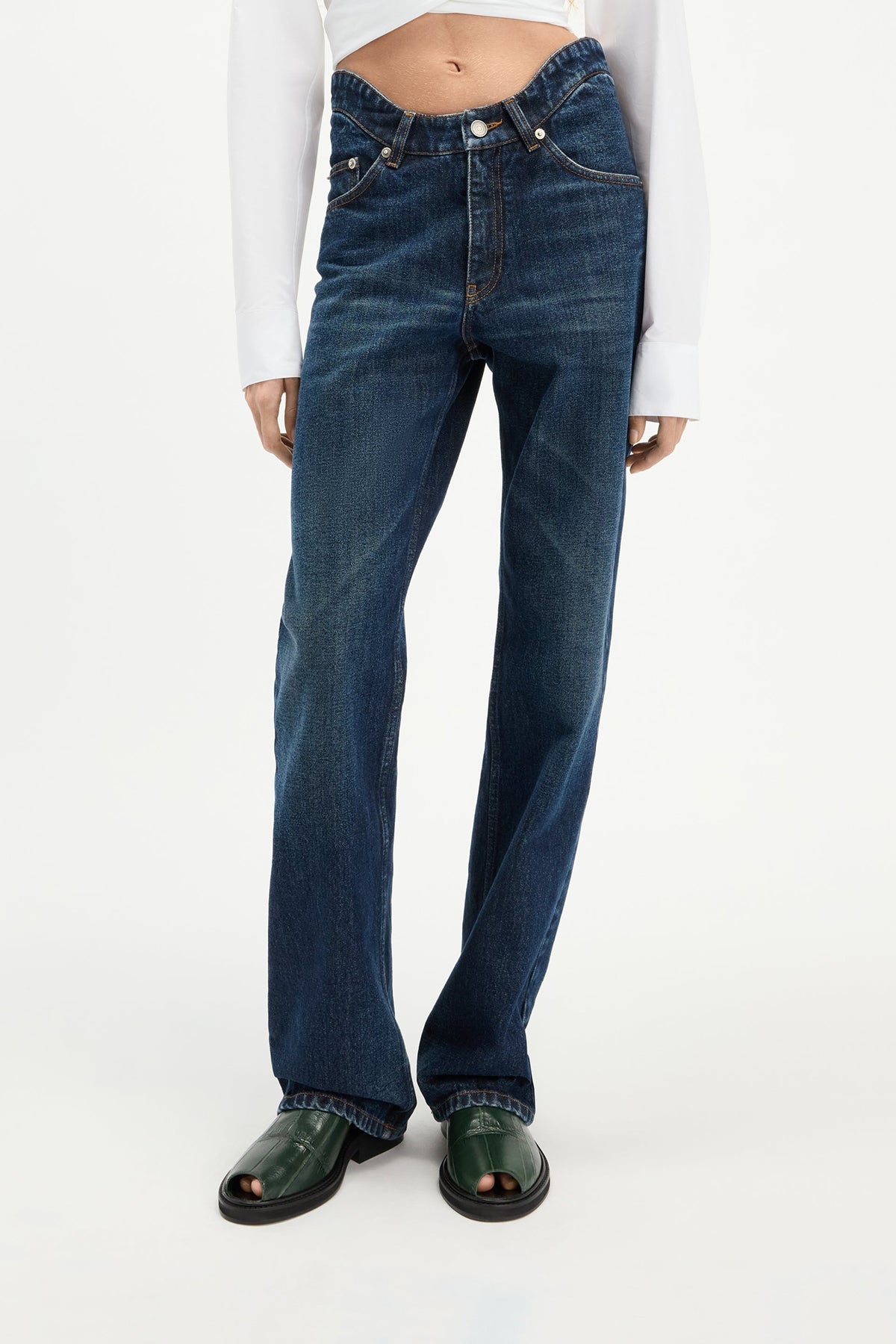 JEAN PAUL GAULTIER | CURVY WAIST JEAN