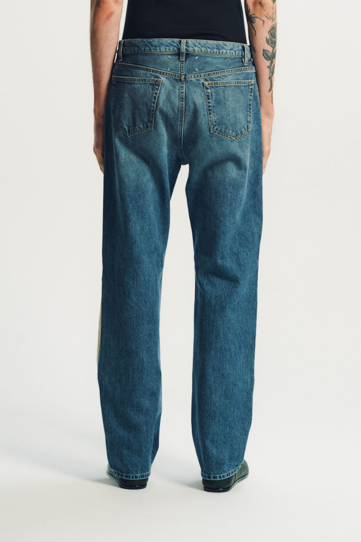 Maison Margiela | Patched Panel Straight Jeans