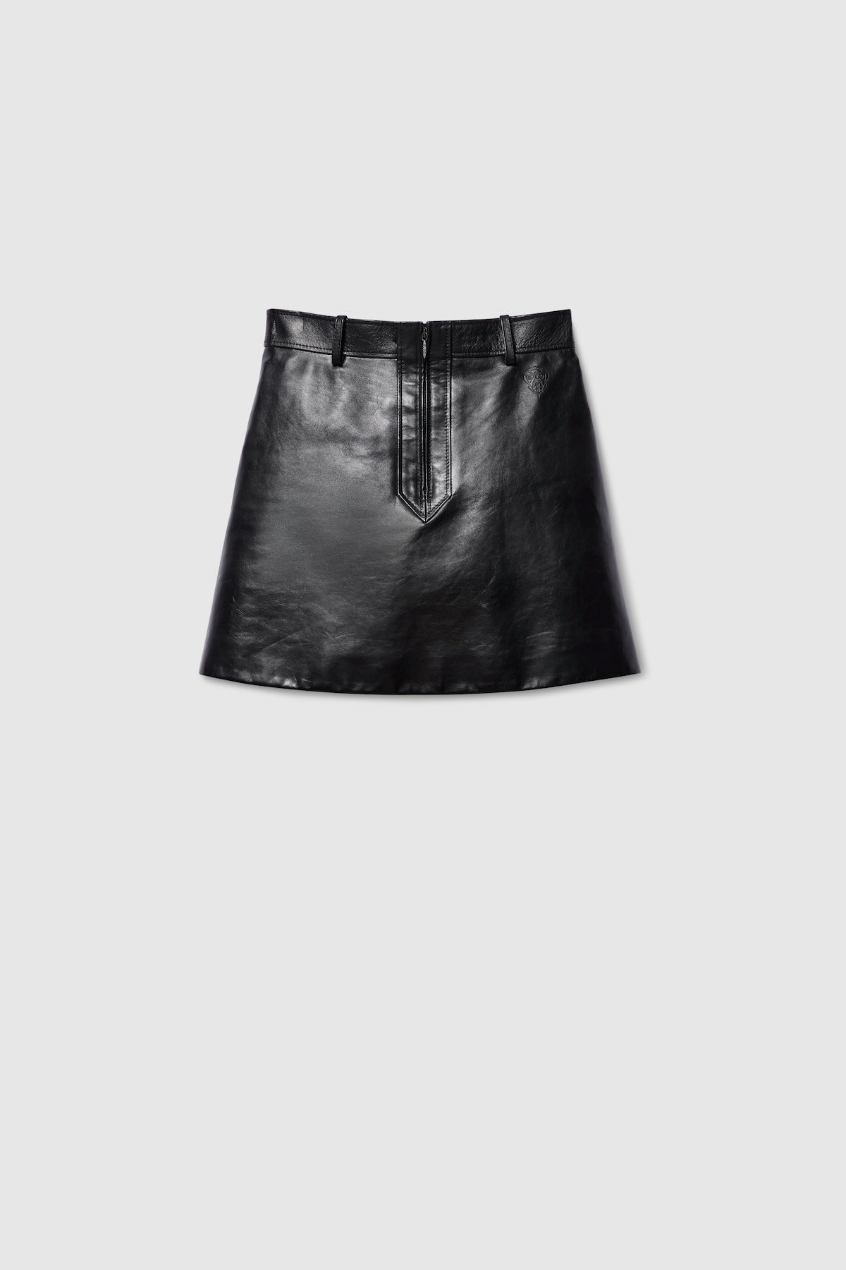 Gucci | Leather Mini Skirt