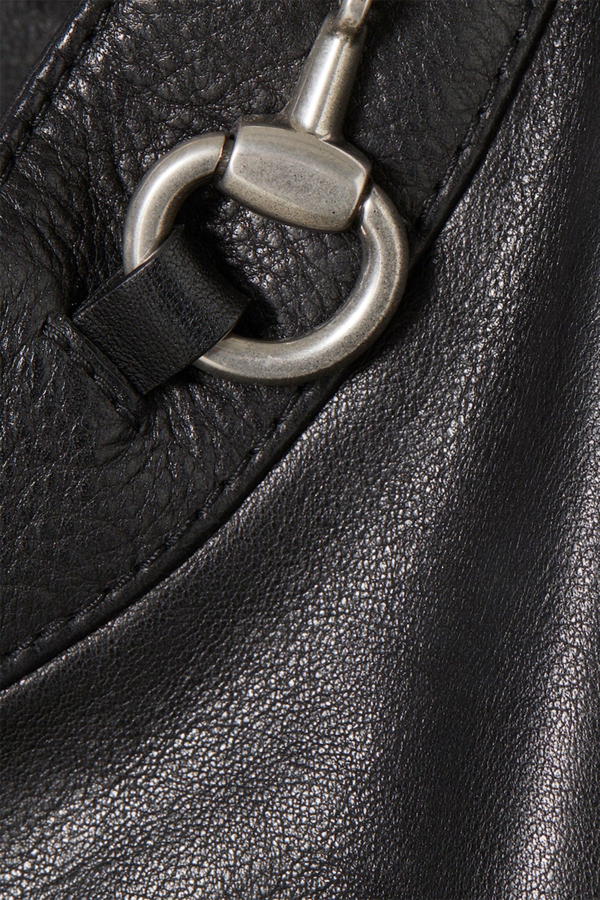 Gucci | Leather Jacket With Horsebit