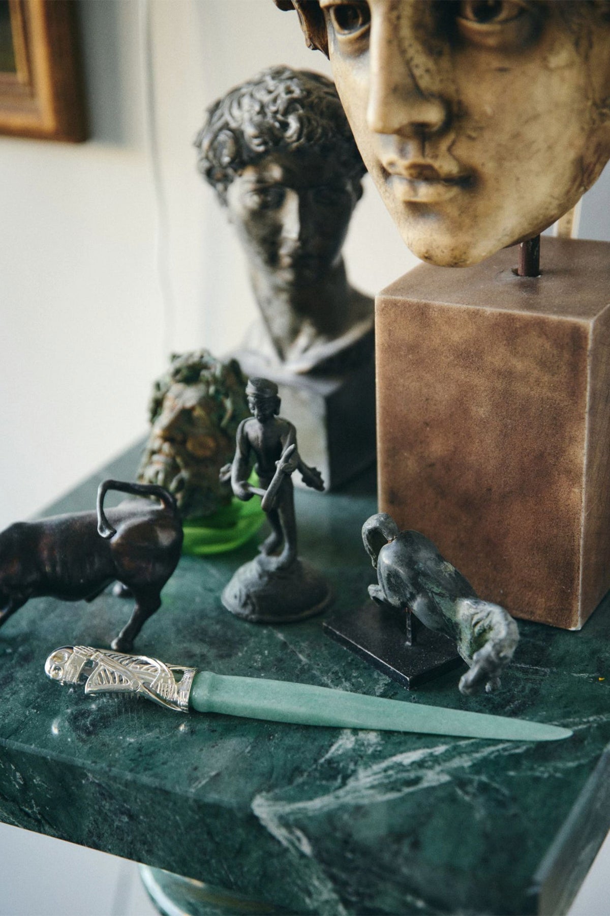 RENATO CIPULLO | JADE SKELETON LETTER OPENER