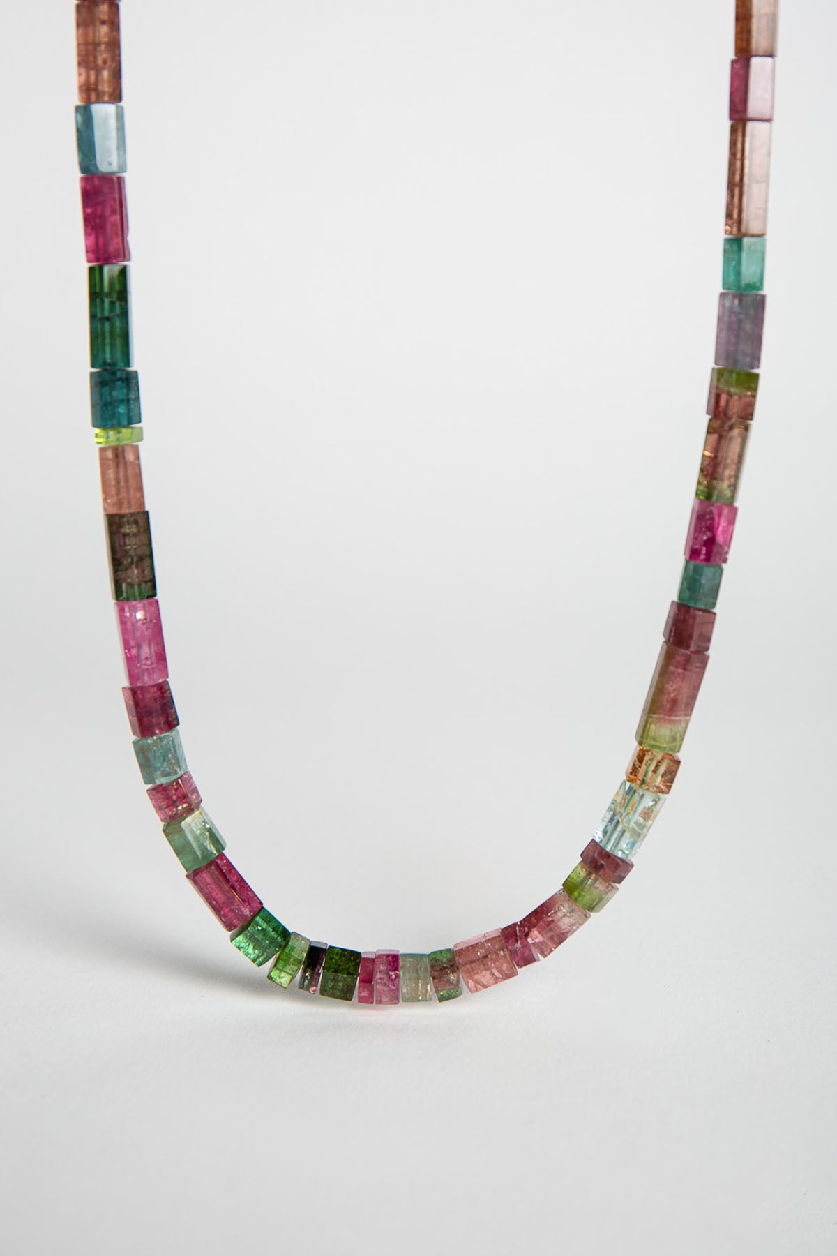 MAUD JEWELRY | TRI-COLOR TOURMALINE NECKLACE
