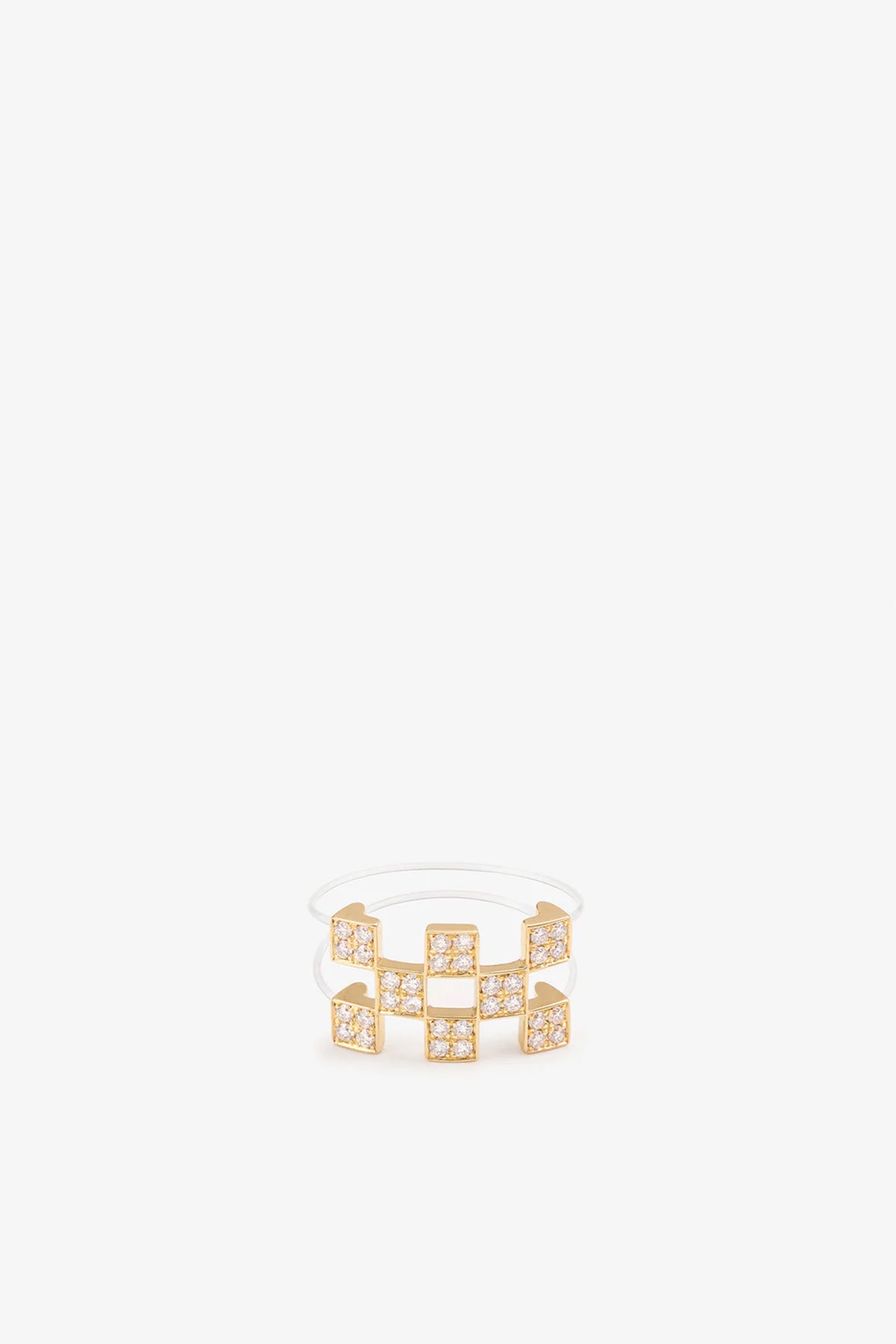 MYSTERYJOY | YELLOW GOLD NYLON ILLUSION RING