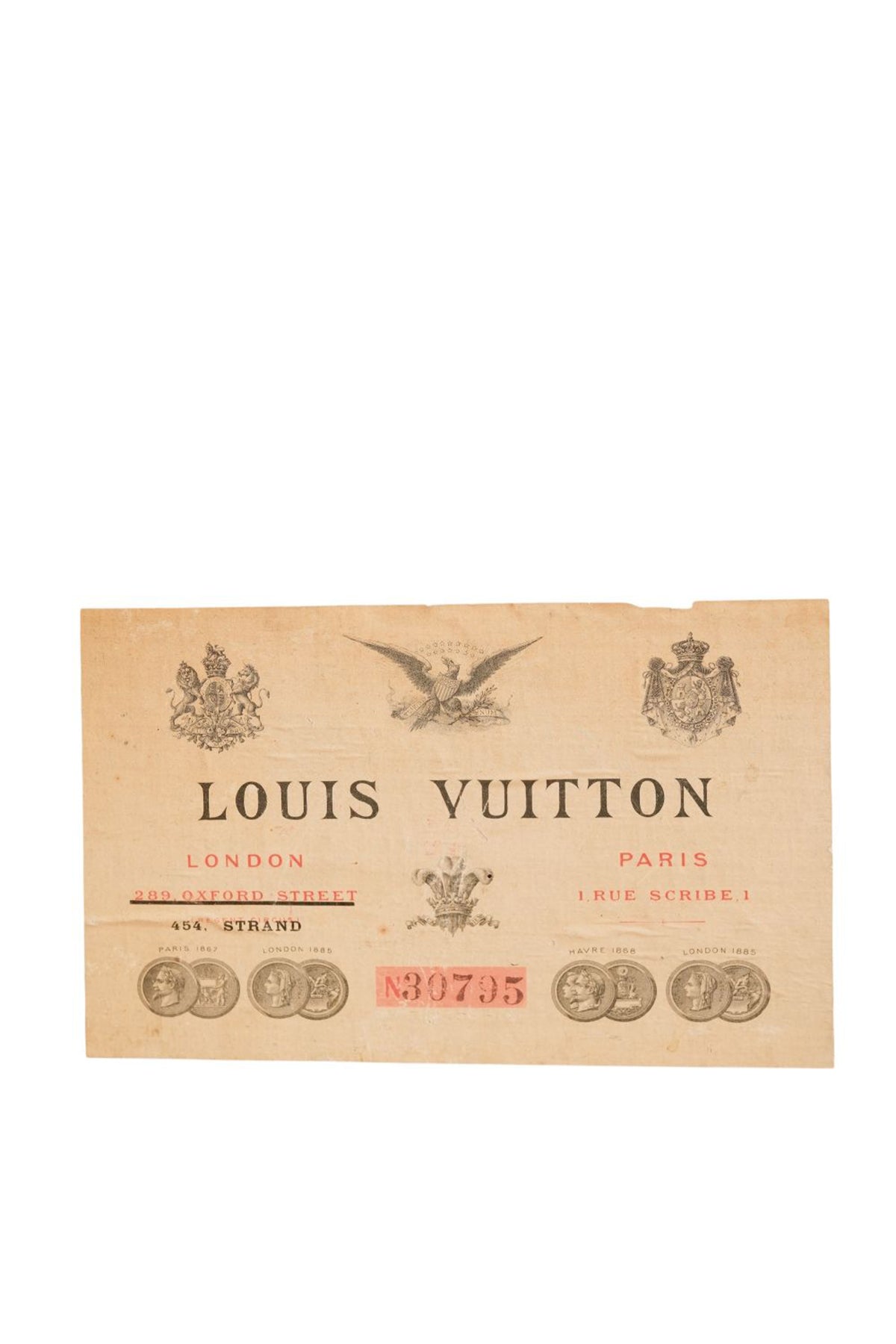 BAGGAGE COLLECTION | LOUIS VUITTON CABIN TRUNK C.1890