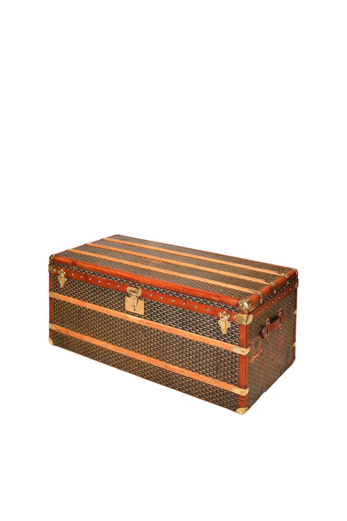 BAGGAGE COLLECTION | GOYARD COURRIER TRUNK C.1910