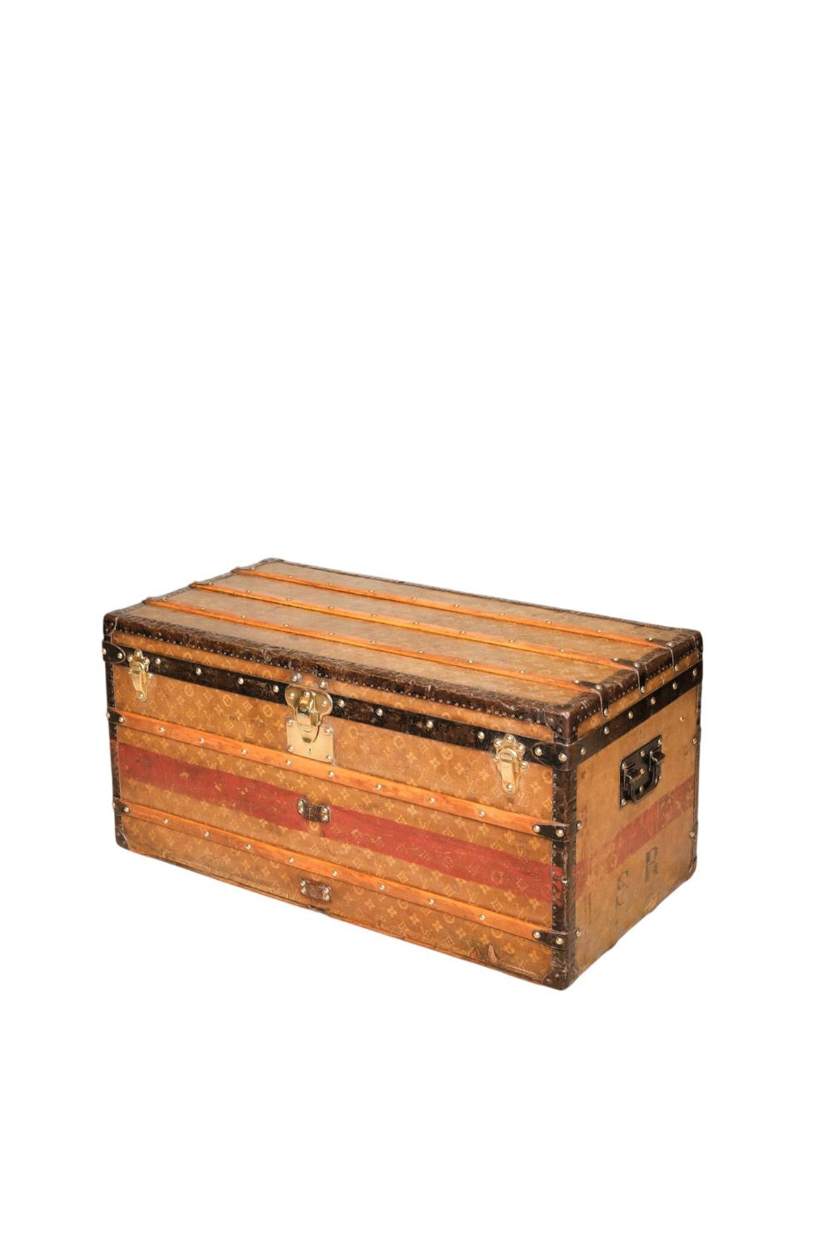 BAGGAGE COLLECTION | LOUIS VUITTON COURRIER TRUNK C.1906