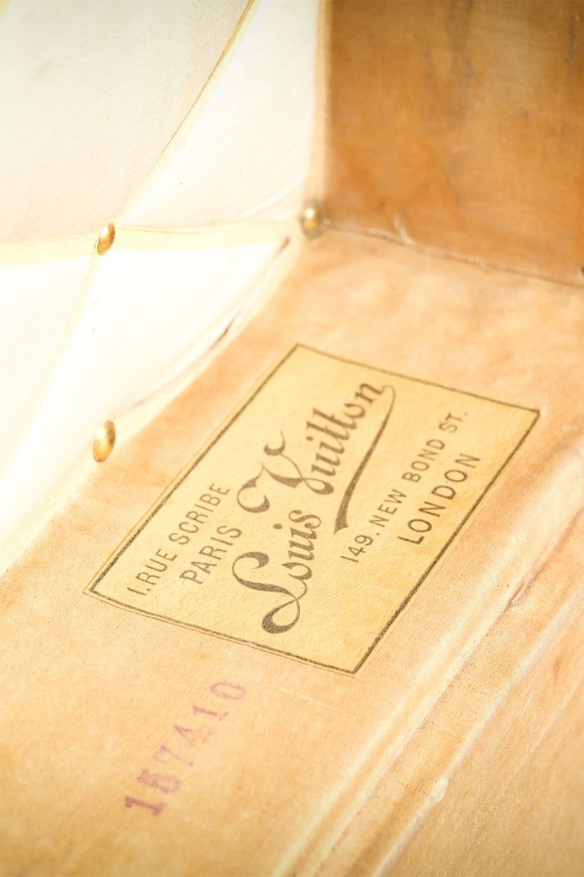 BAGGAGE COLLECTION | LOUIS VUITTON COURRIER TRUNK C.1906