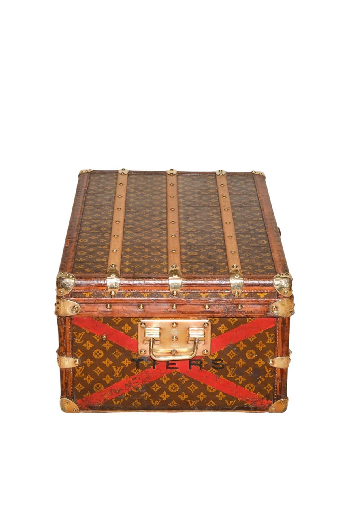 BAGGAGE COLLECTION | LOUIS VUITTON CABIN TRUNK, CIRCA 1910