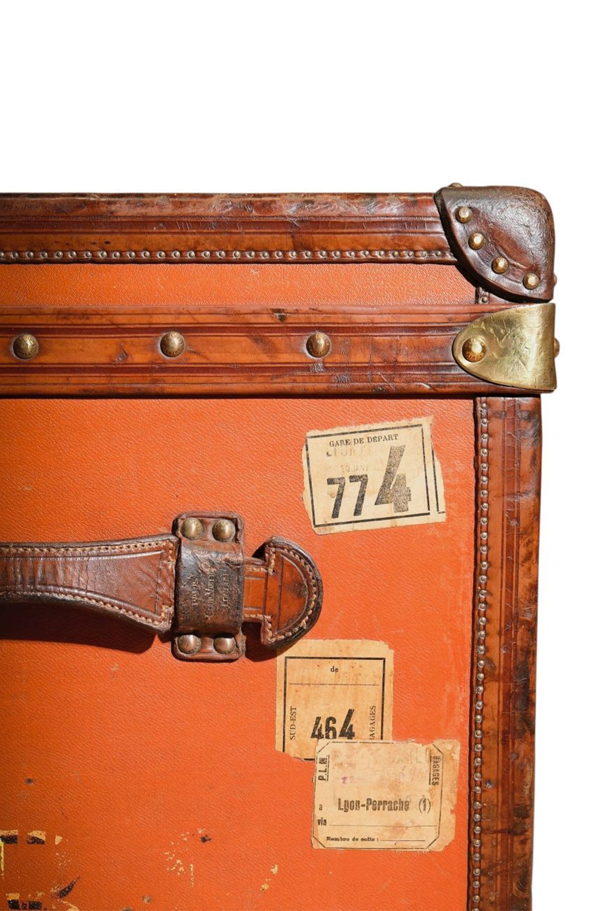 BAGGAGE COLLECTION | LOUIS VUITTON TRUNK C.1909