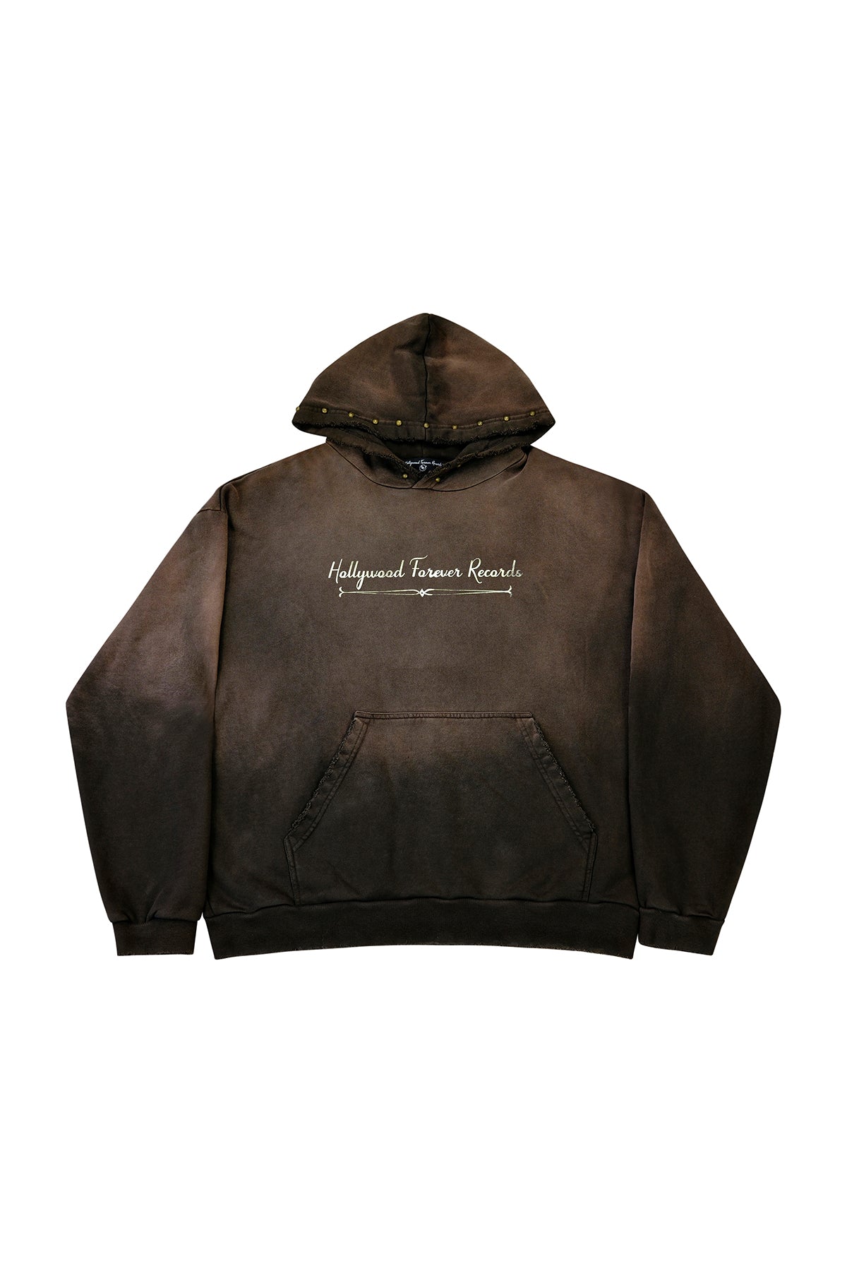 HOLLYWOOD FOREVER RECORDS | STONED & STUDDED HOODIE