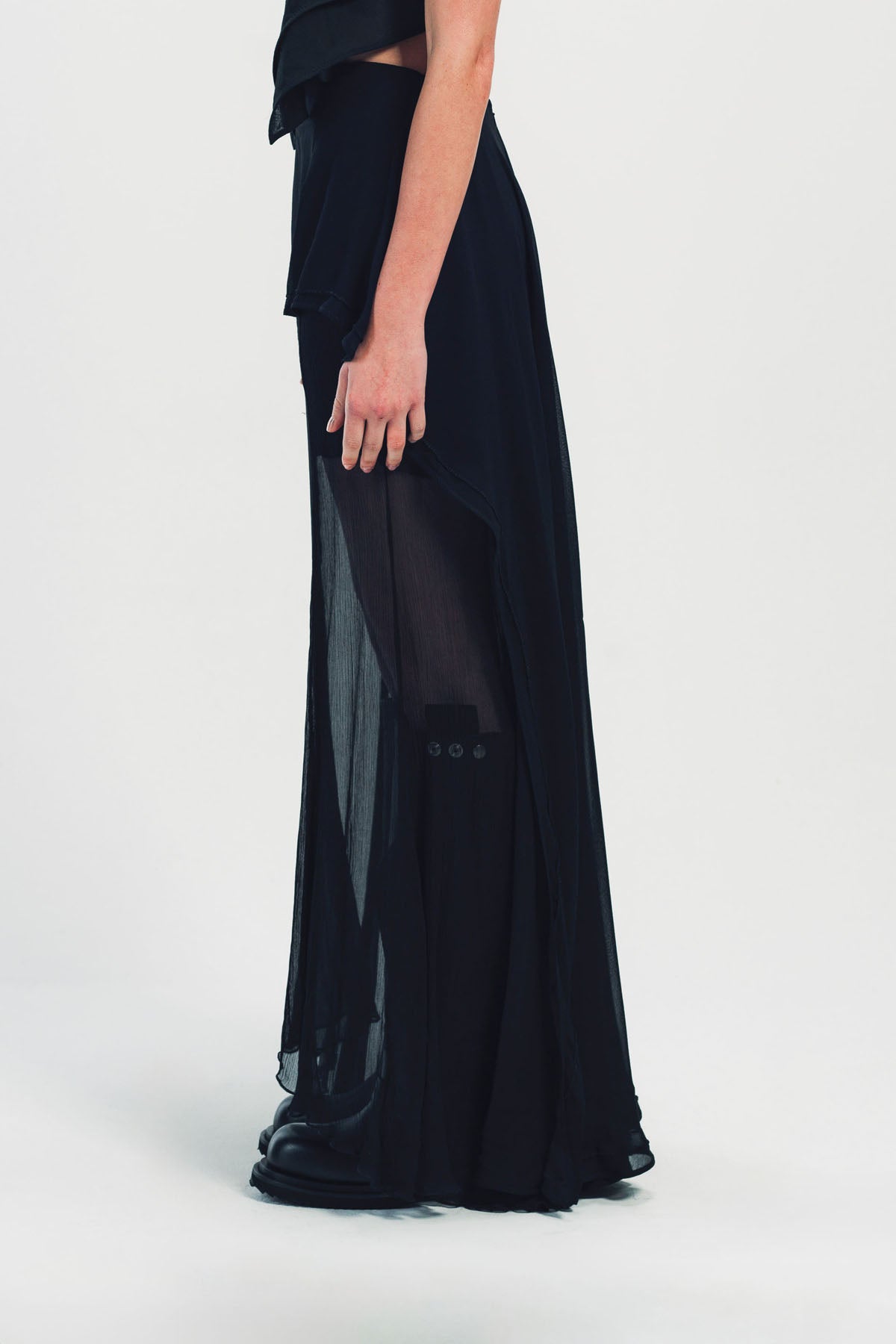 YEHUAFAN | SILK SKIRT