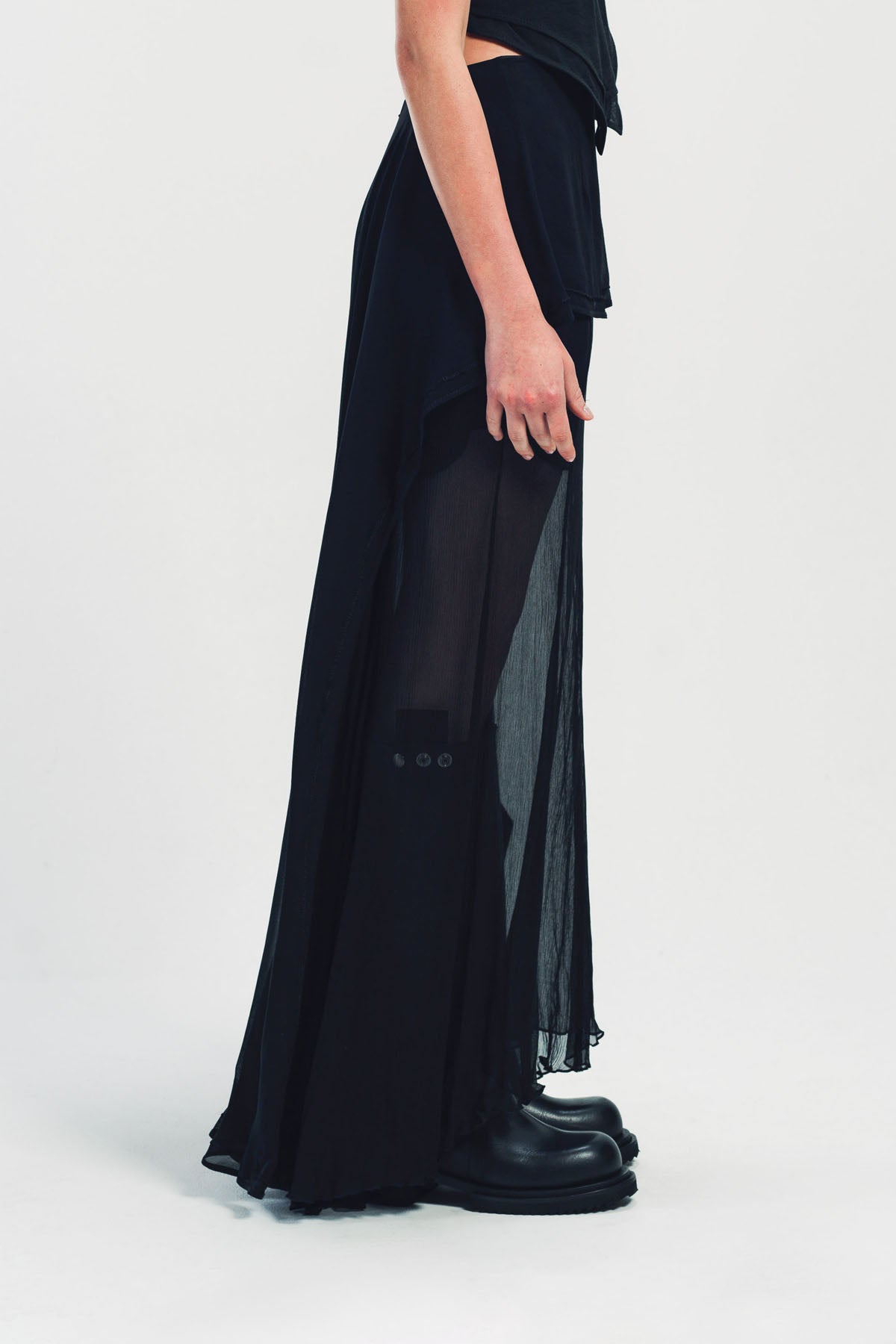 YEHUAFAN | SILK SKIRT