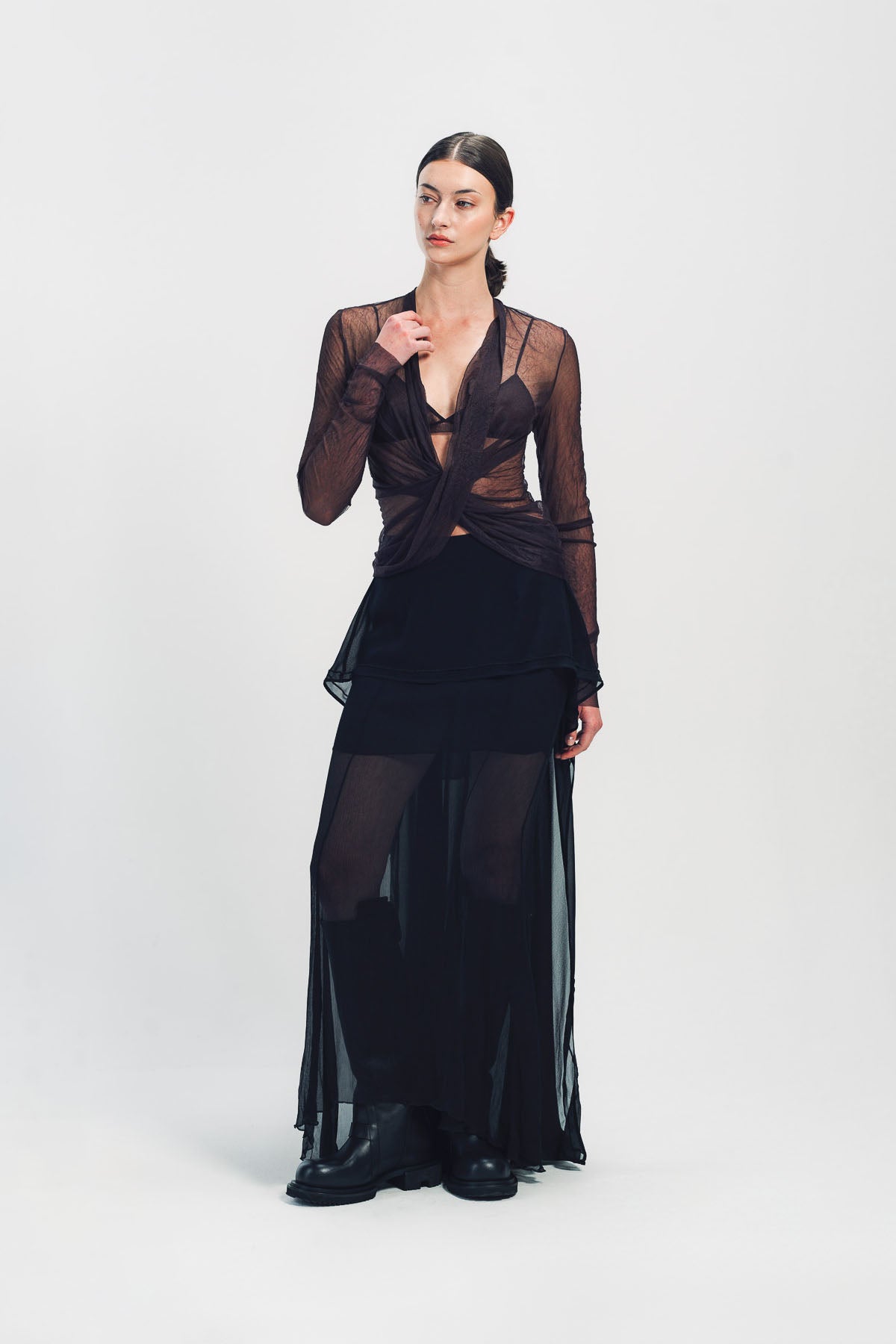 YEHUAFAN | TRANSPARENT TOP