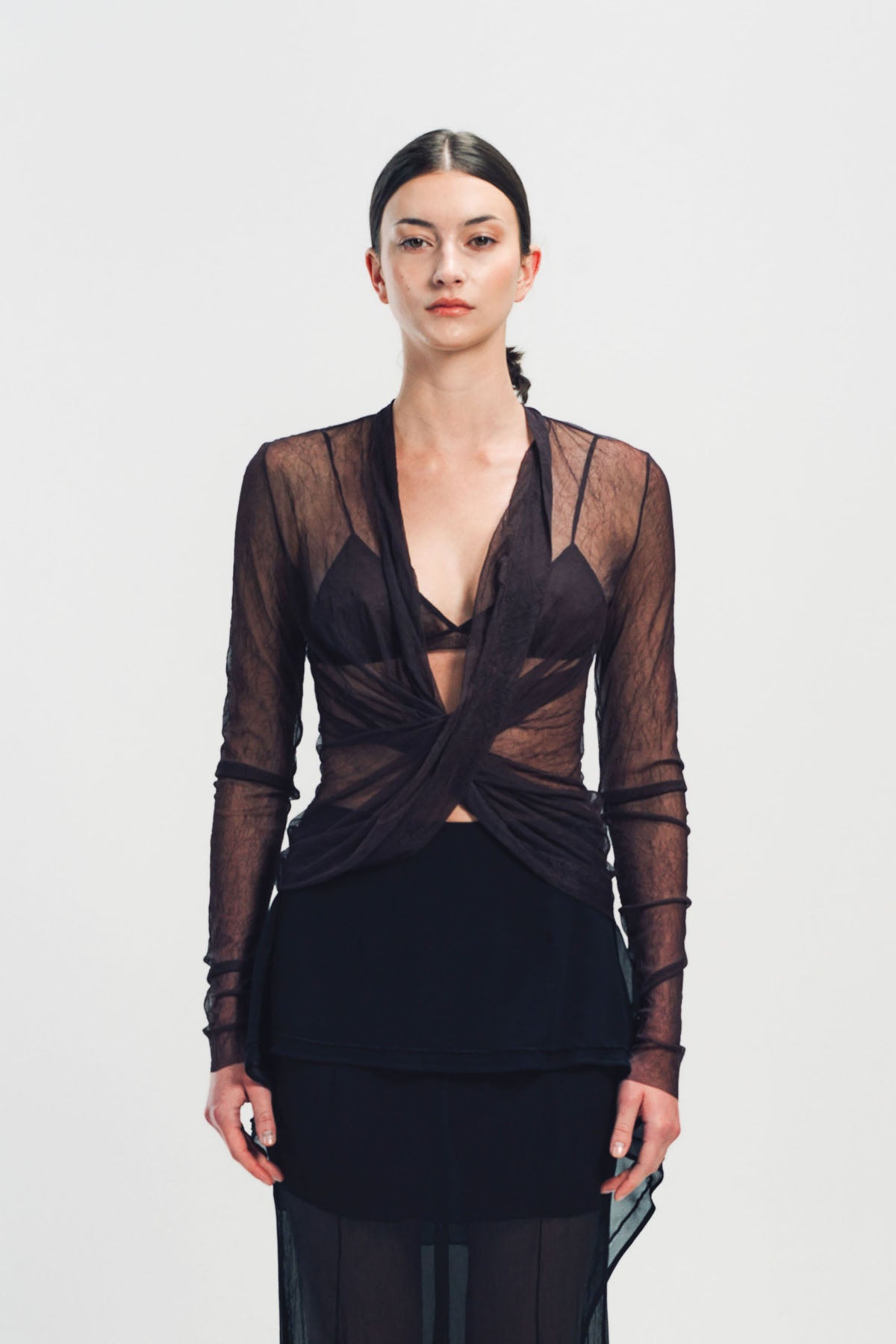YEHUAFAN | TRANSPARENT TOP