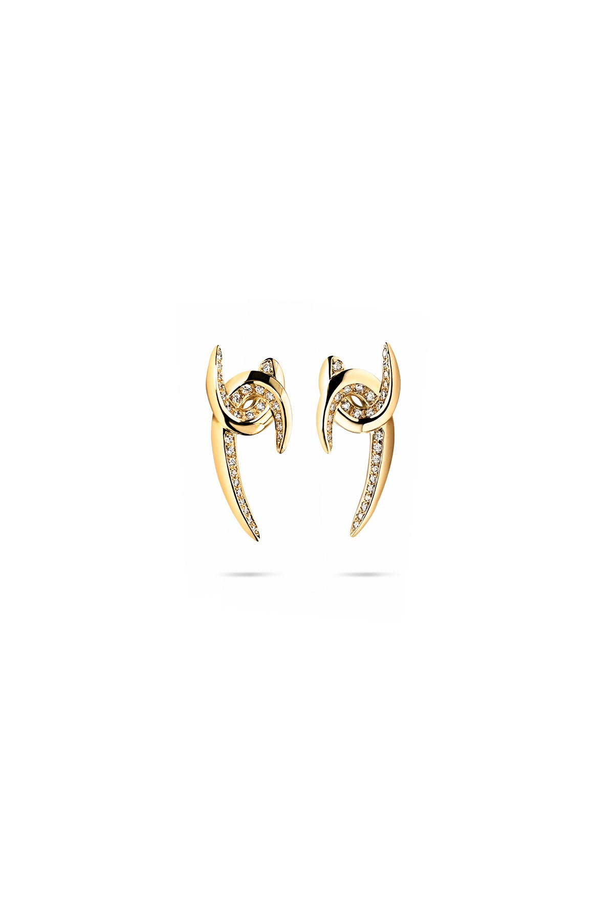 JOVANA DJURIC | INTERLOCK PAVE EARRINGS