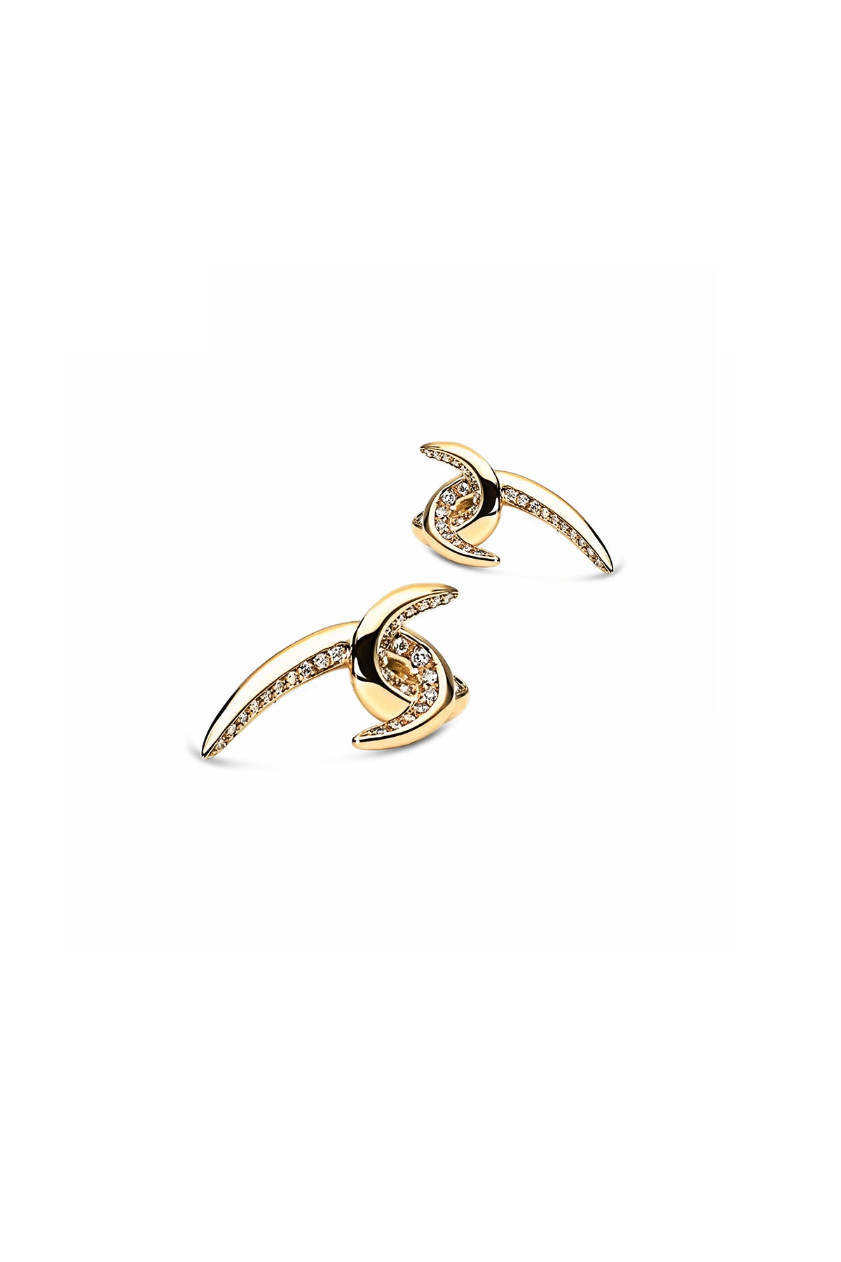 JOVANA DJURIC | INTERLOCK PAVE EARRINGS