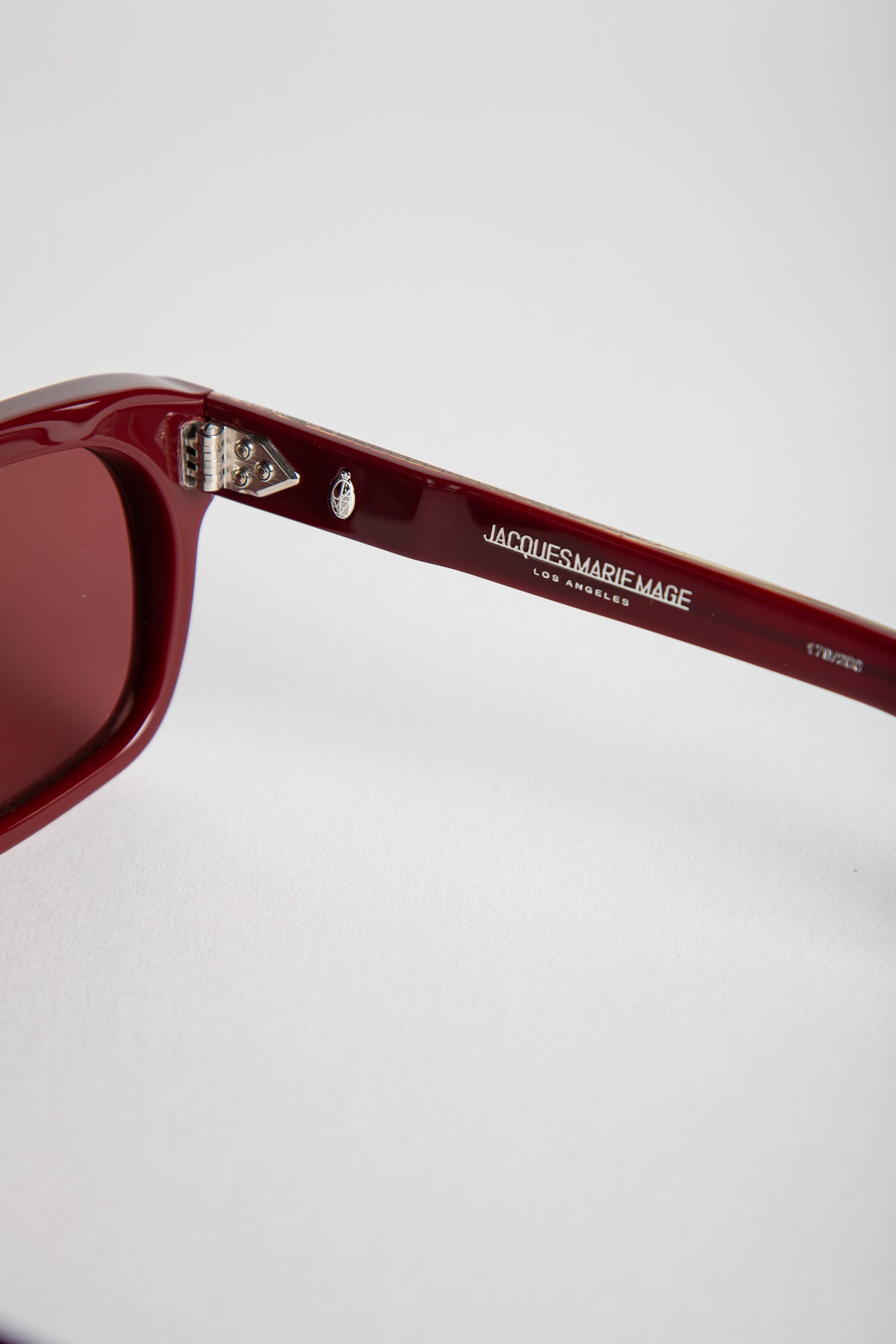 JACQUES MARIE MAGE | YVES EPOXY II SUNGLASSES IN CASSIS