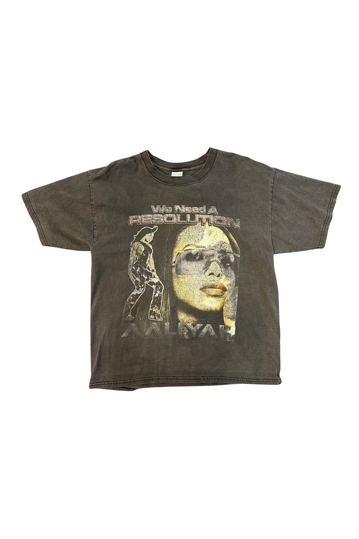 MAXFIELD VINTAGE | 2001 AALIYAH WE NEED A RESOLUTION T-SHIRT