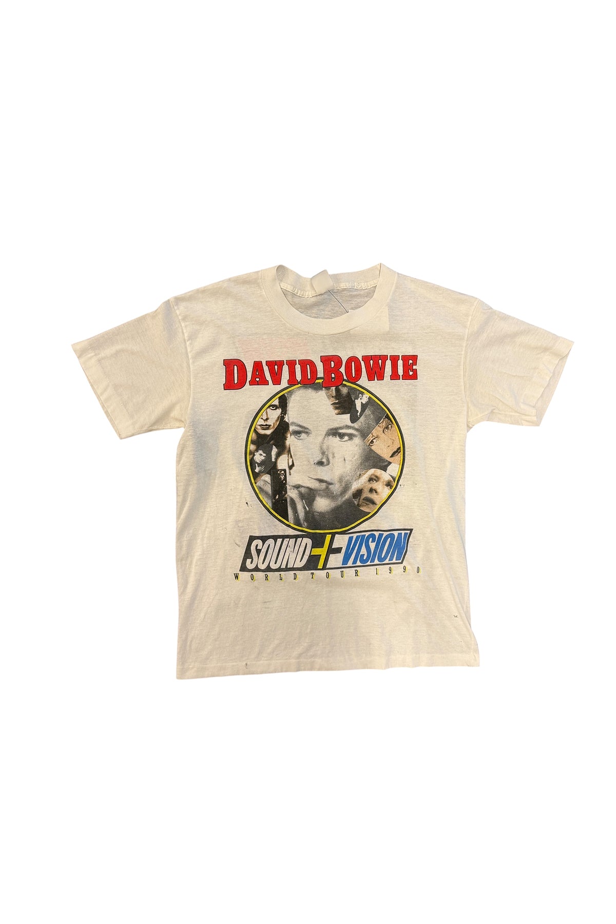 David Bowie 1990 Sound Vision Tシャツ MAXFIELD VINTAGE | 1990 DAVID BOWIE SOUND & VISION T-SHIRT