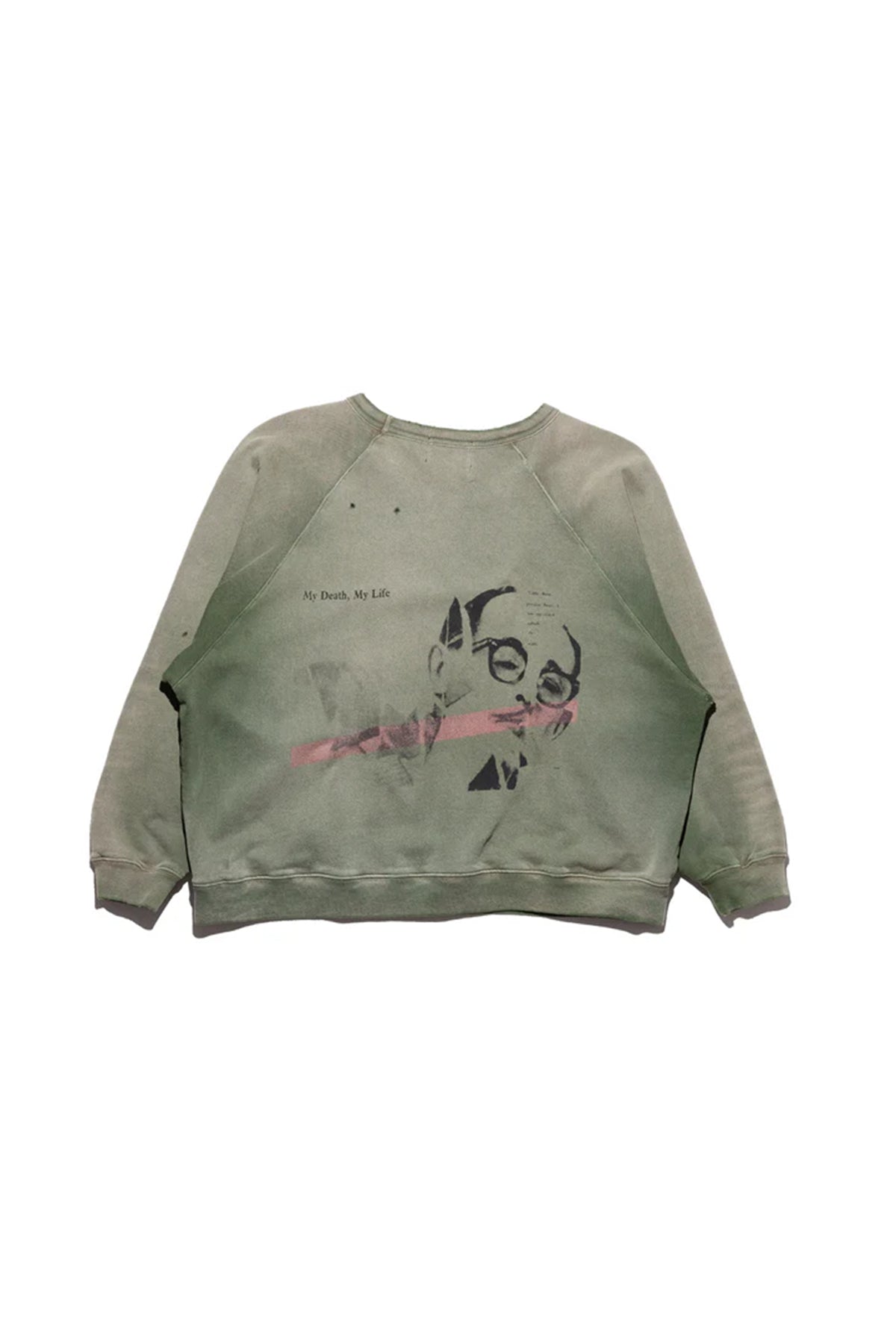 ENFANTS RICHES DÉPRIMÉS | MY DEATH MY LIFE RAGLAN SWEATSHIRT