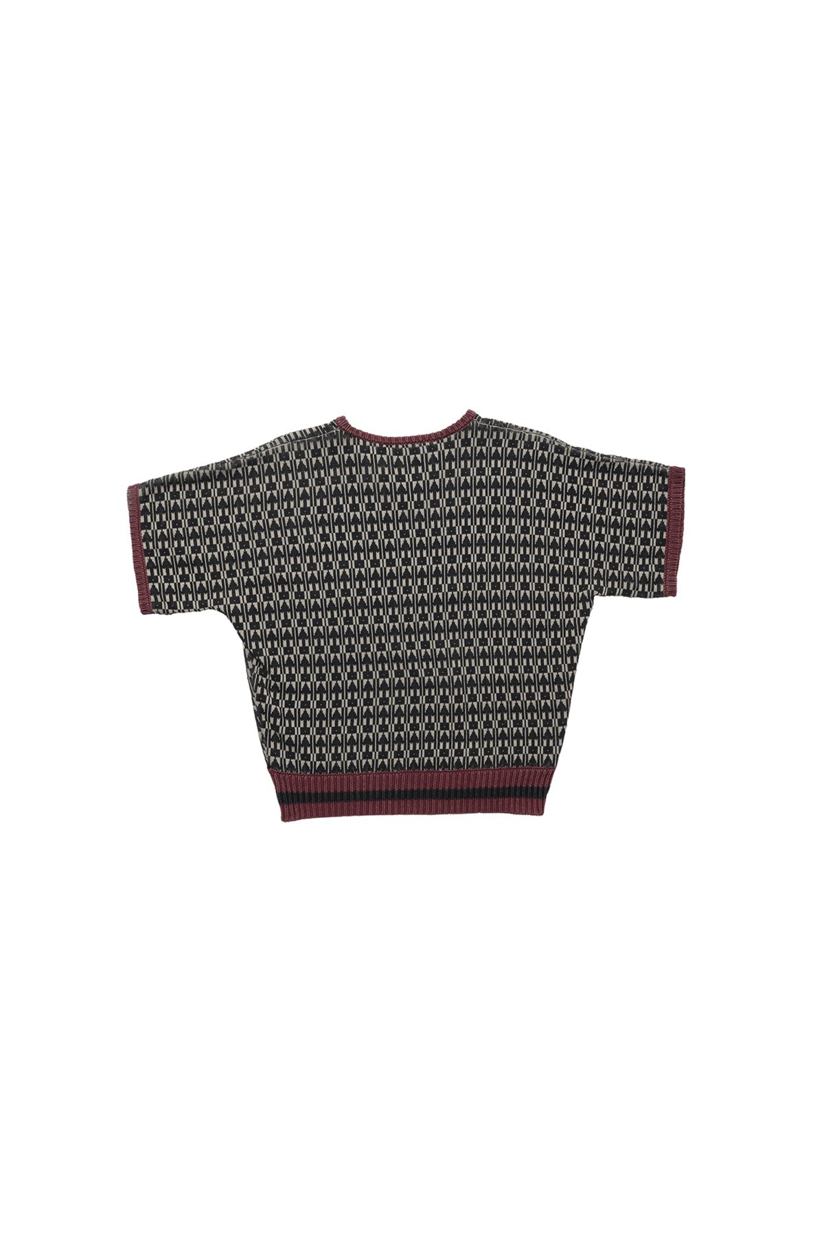 ENFANTS RICHES DÉPRIMÉS | V-NECK SHORTSLEEVE VIENNA SWEATER