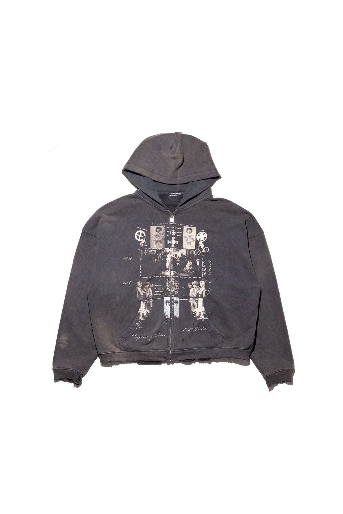 ENFANTS RICHES DÉPRIMÉS | DIAGHILEV'S GRAVE ZIP UP HOODIE