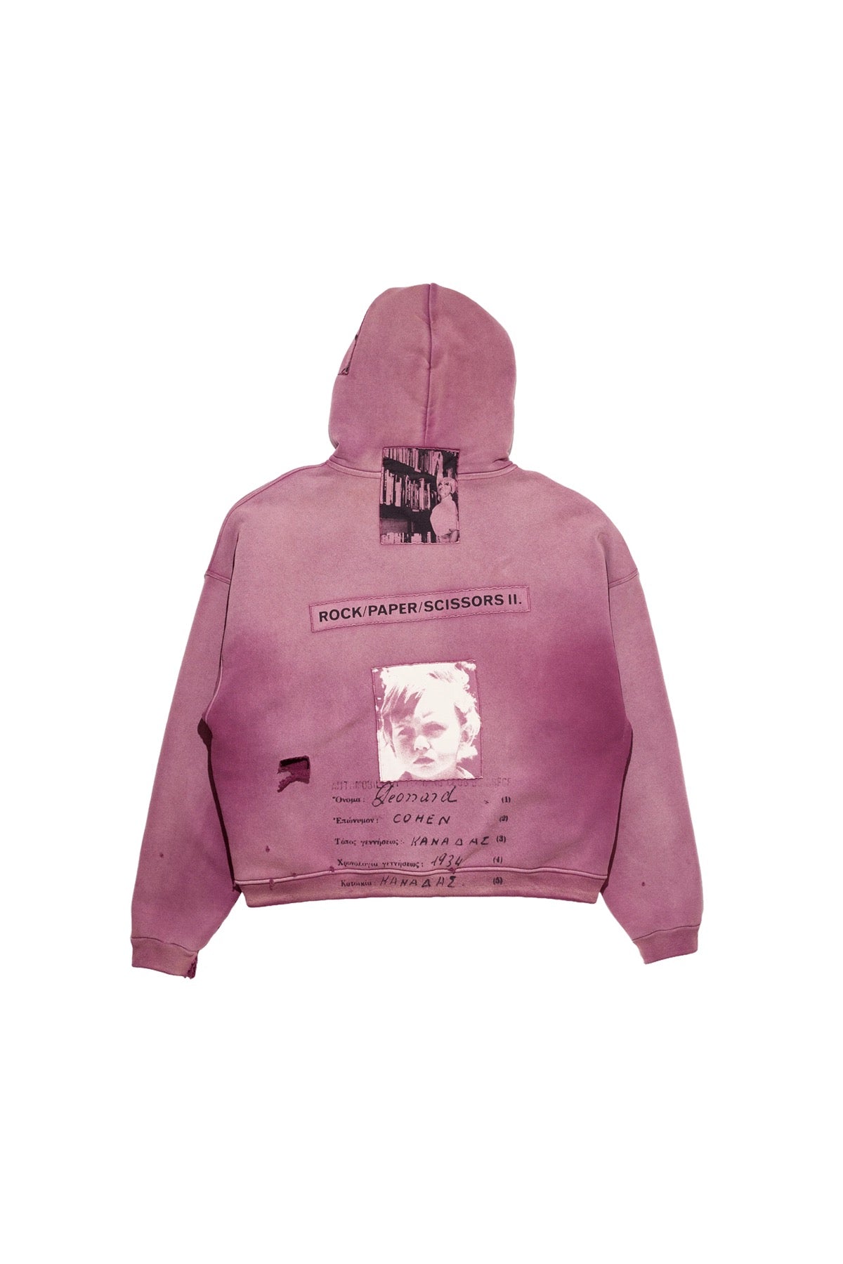 Enfants Riches Déprimés | Rock / Paper / Scissors Ii Assemblage ZIP Hoodie