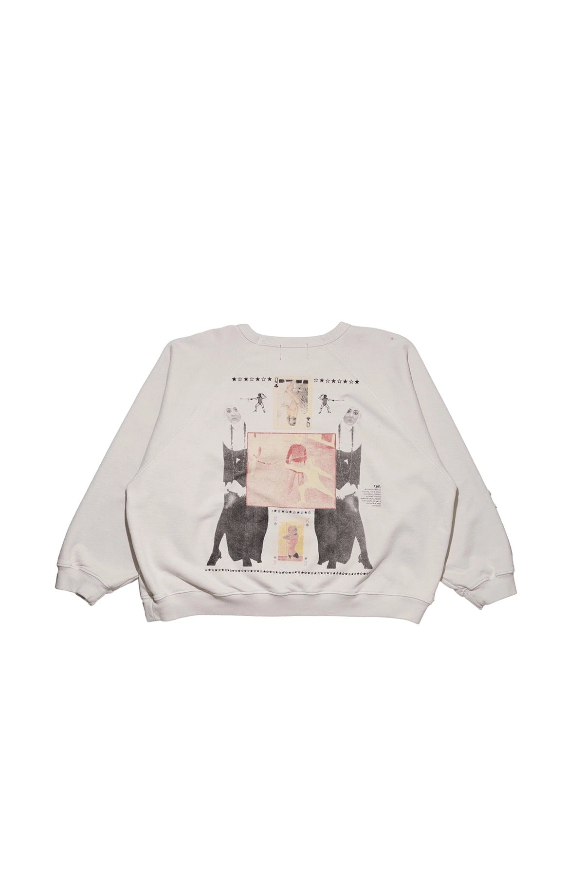 Enfants Riches Déprimés | Boy Hurt in Duel Raglan Crewneck