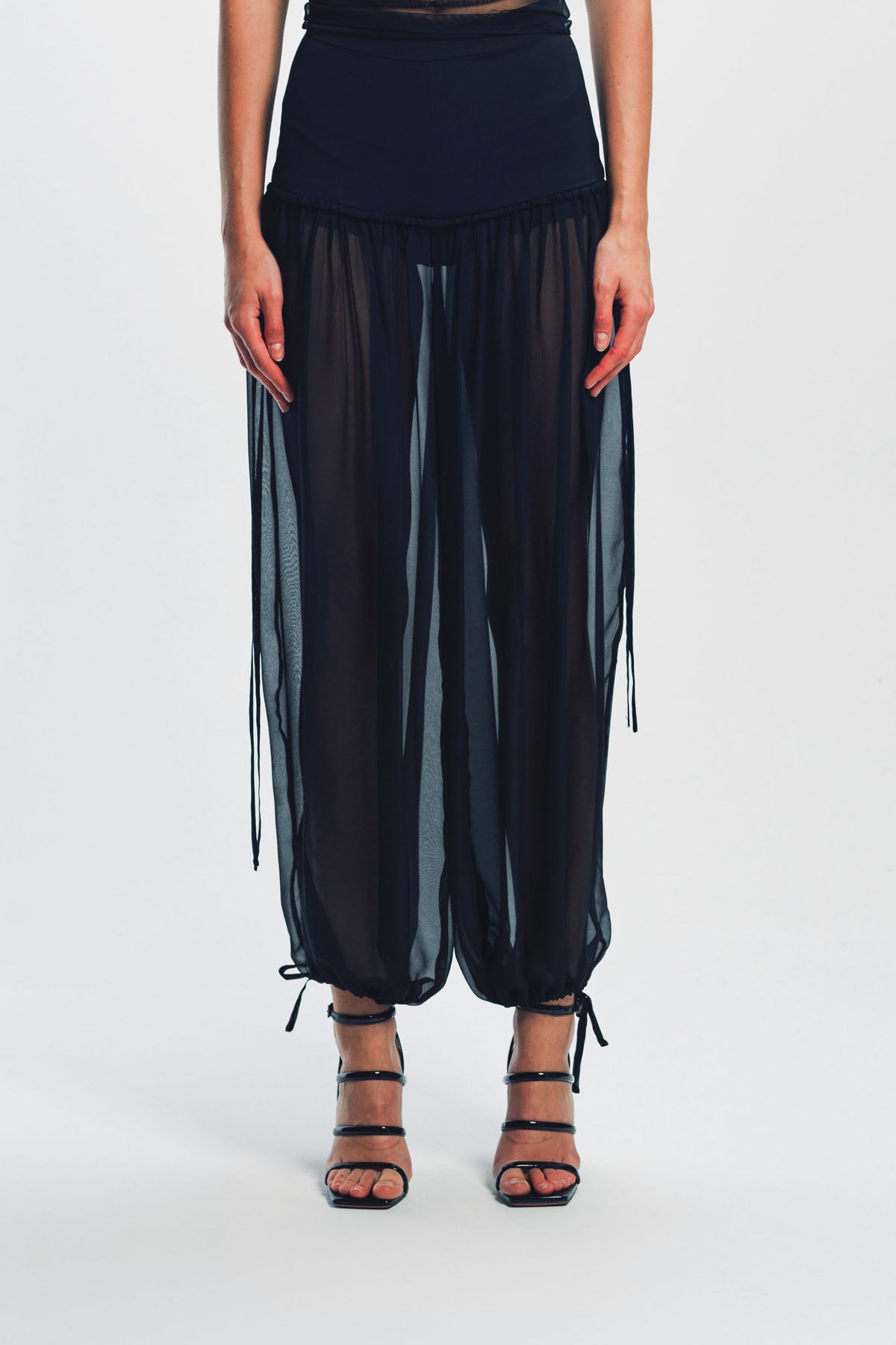 NENSI DOJAKA | HYBRID SILK HAREM PANTS