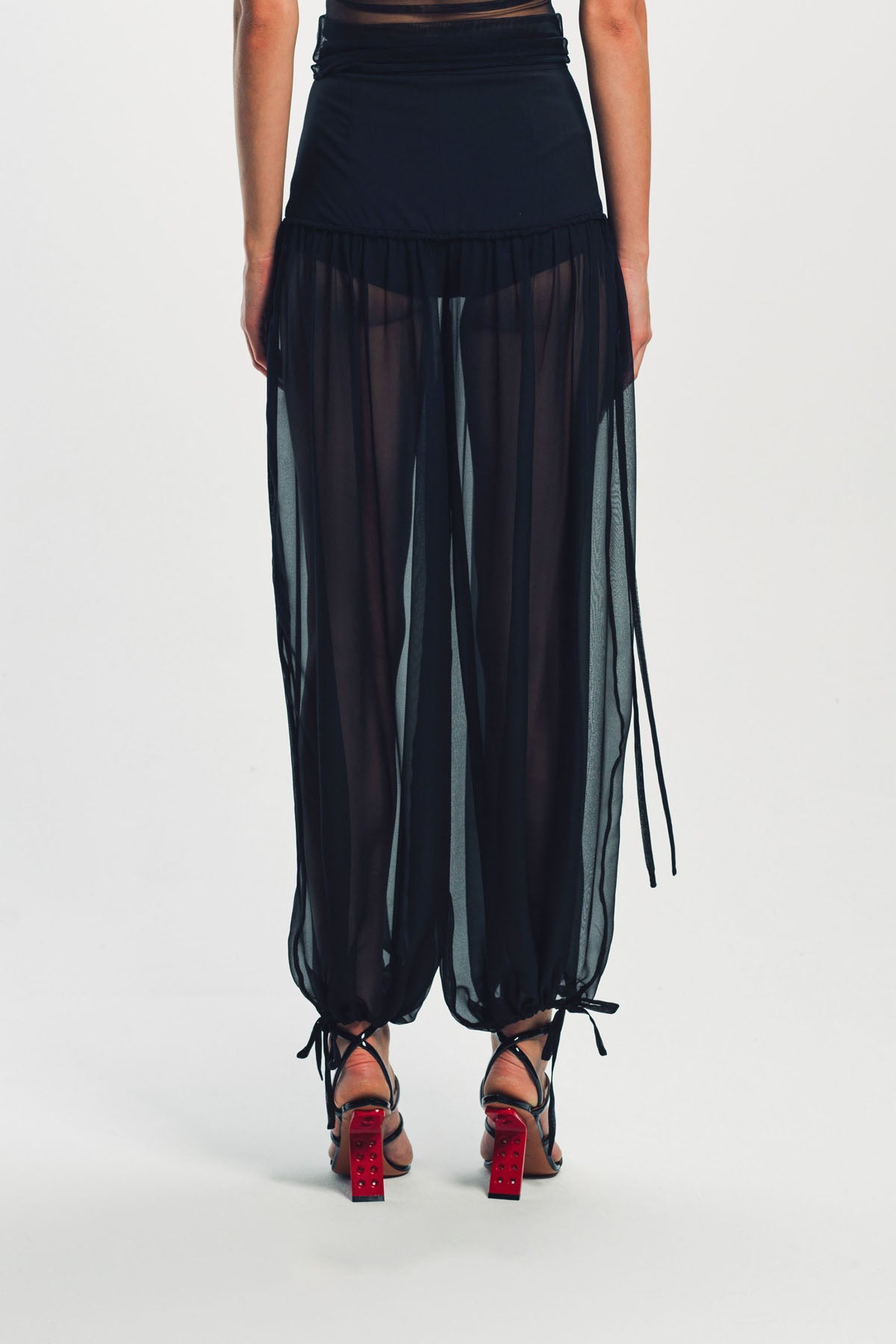 NENSI DOJAKA | HYBRID SILK HAREM PANTS