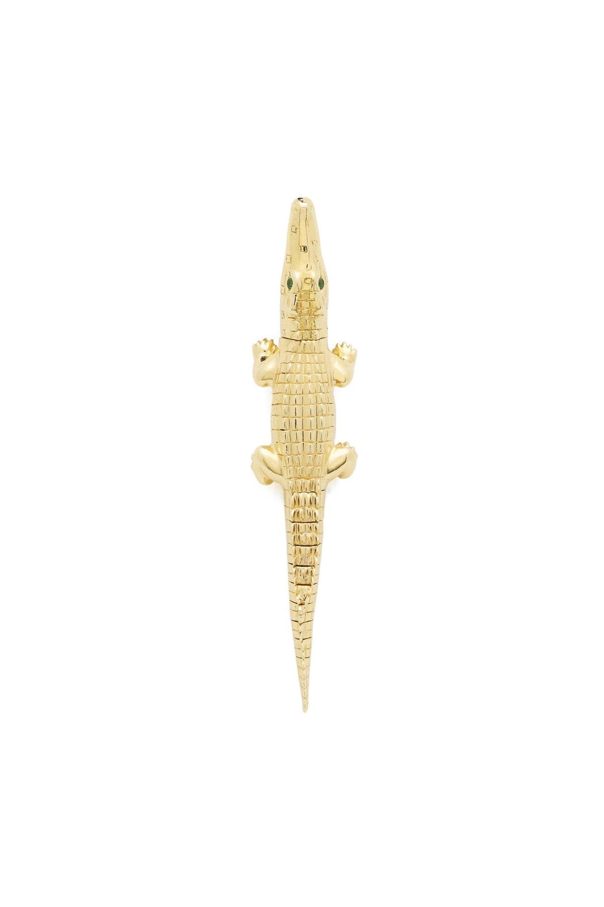 Bibi Van Der Velden | Gold Alligator Bite Earring