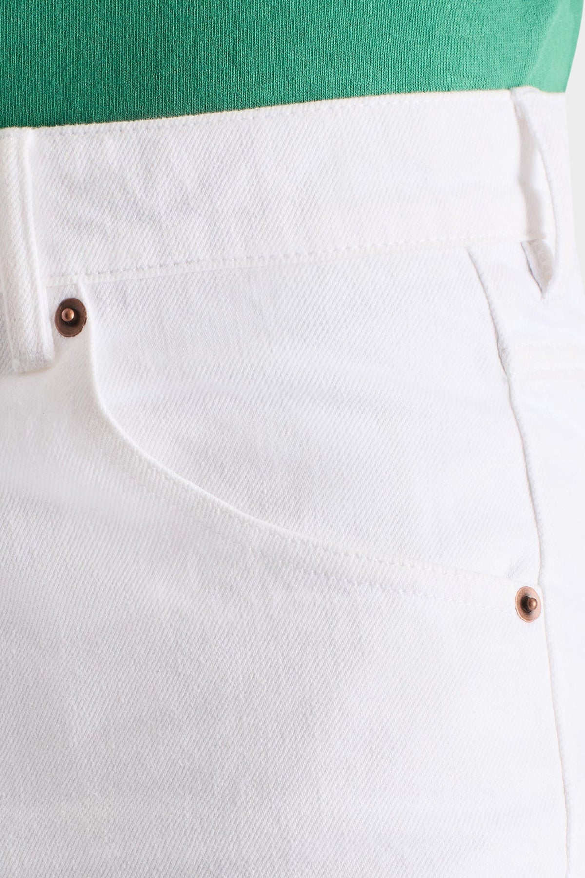 パンツ HUSBANDS white flared high waised jeans HUSBANDS | FLARED JEAN