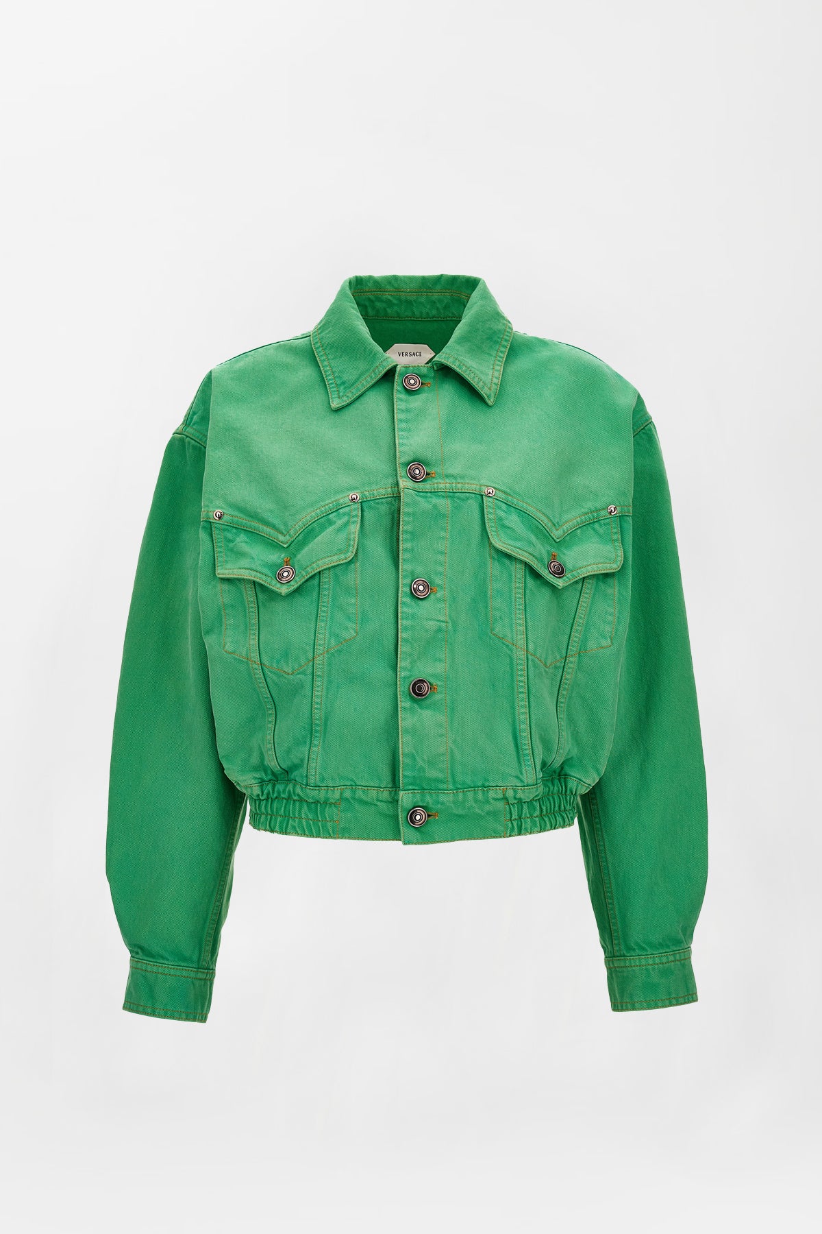 VERSACE | NON-STRETCH DENIM JACKET