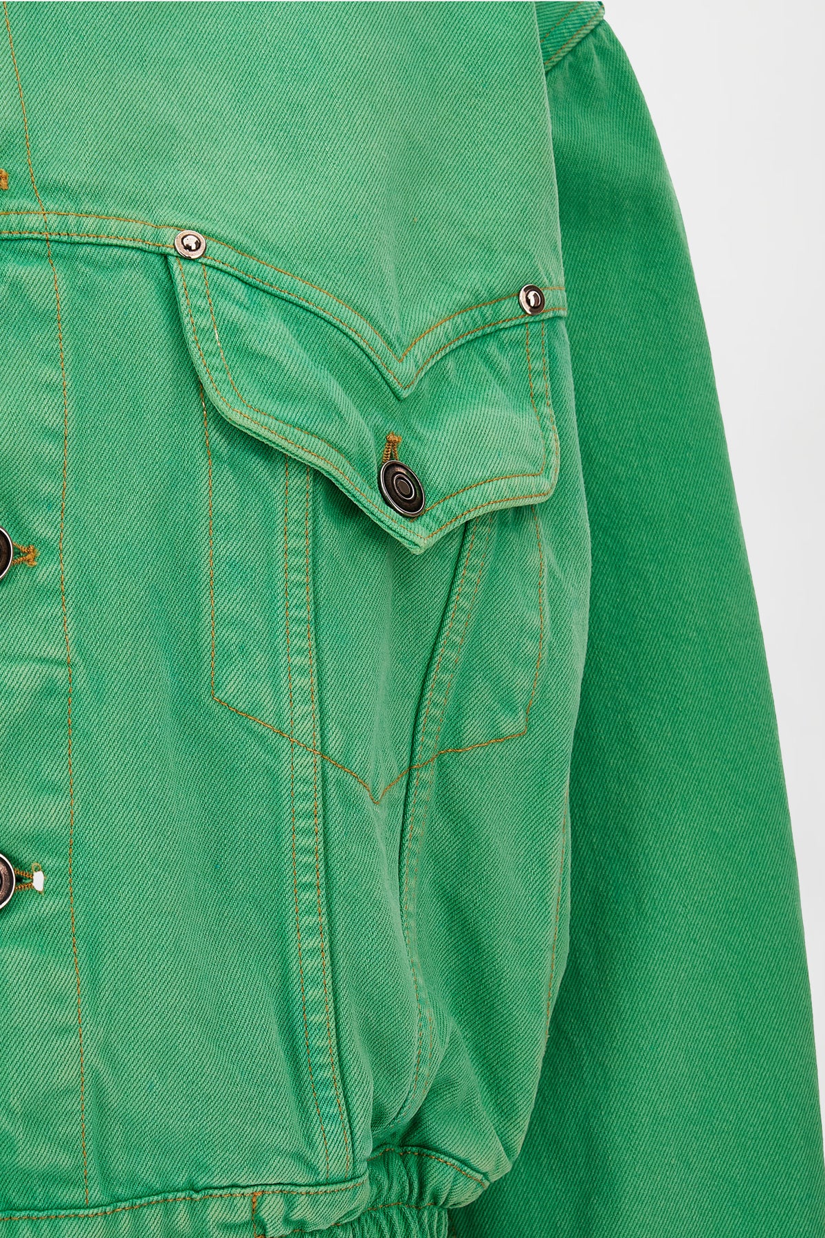 VERSACE | NON-STRETCH DENIM JACKET