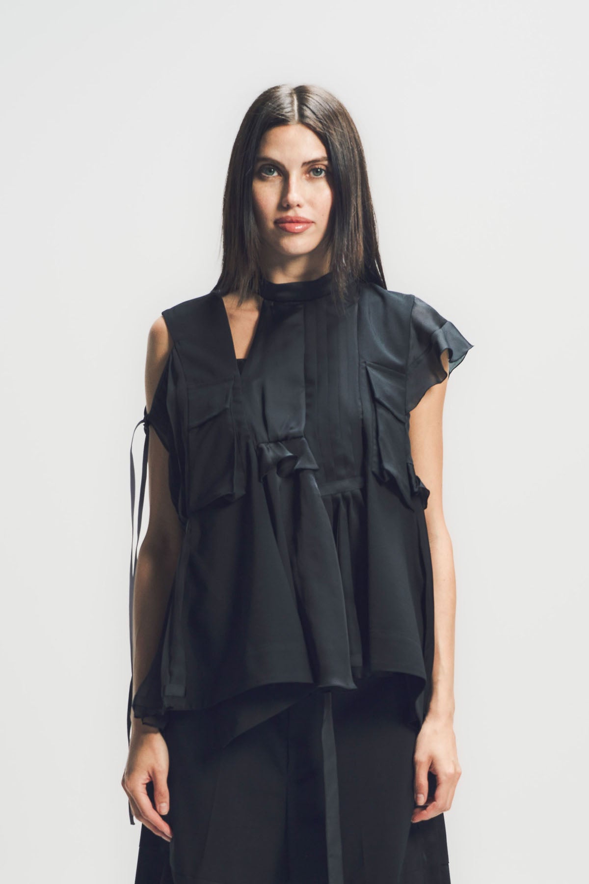 SACAI | FARBRIC MIX PULLOVER