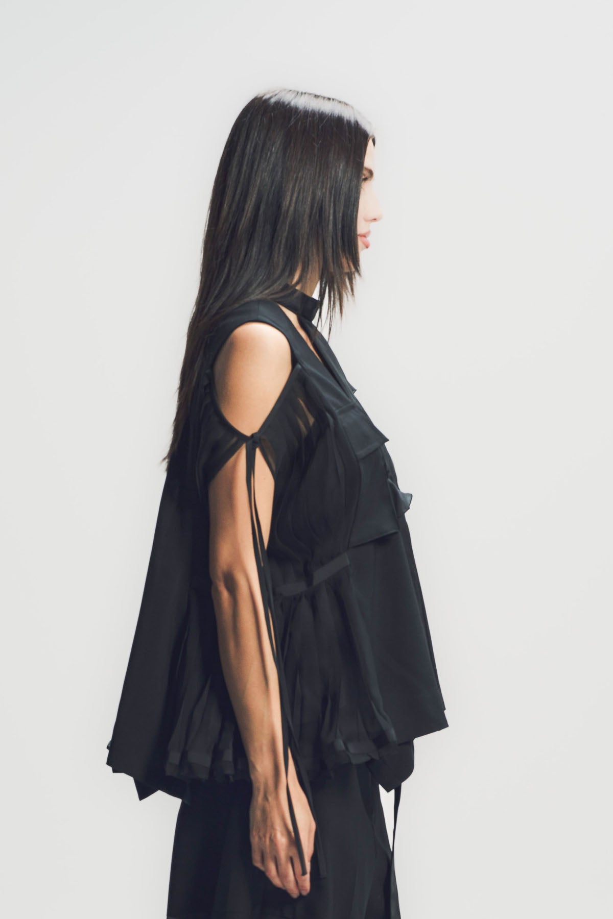 SACAI | FARBRIC MIX PULLOVER