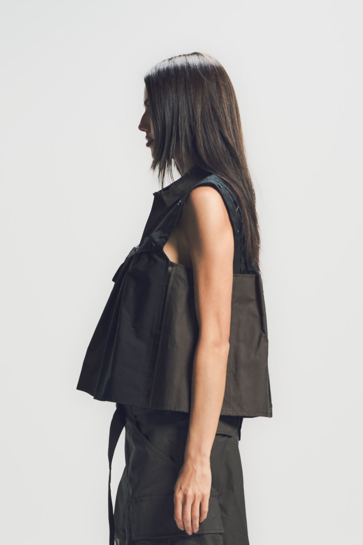 SACAI | POPLIN X COTTON WEATHER SHIRT