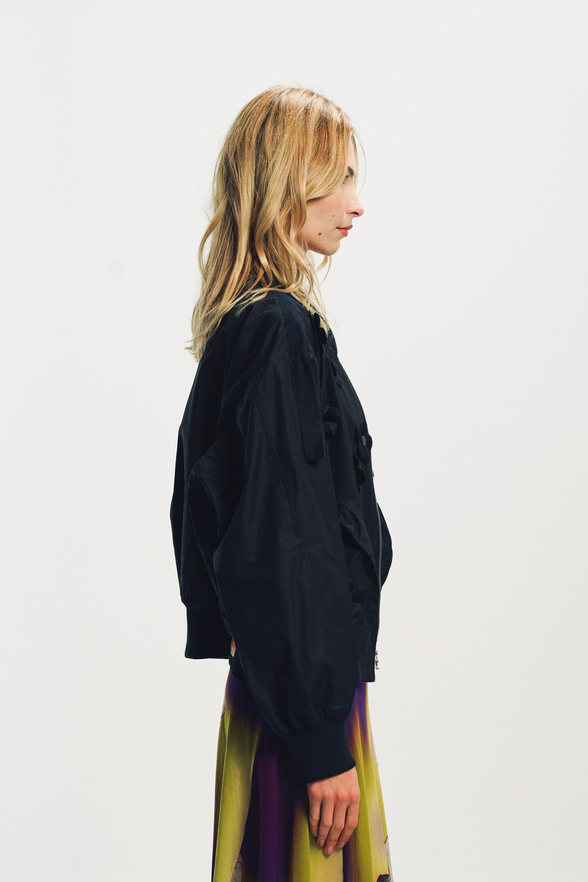 PAULA CANOVAS DEL VAS | FLOWER BOMBER JACKET