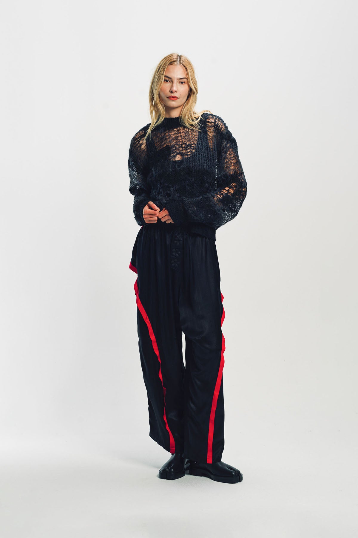 PAULA CANOVAS DEL VAS ジャカードブランケット PAULA CANOVAS DEL VAS | FRESCA TROUSERS