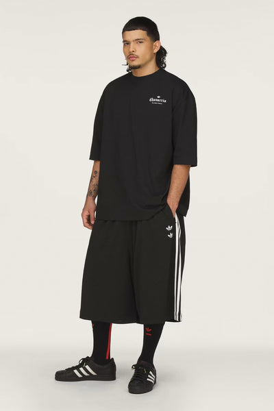 ADIDAS X WILLY CHAVARRIA | BLACK CHAVARRIA LOGO SHORT SLEEVE TEE
