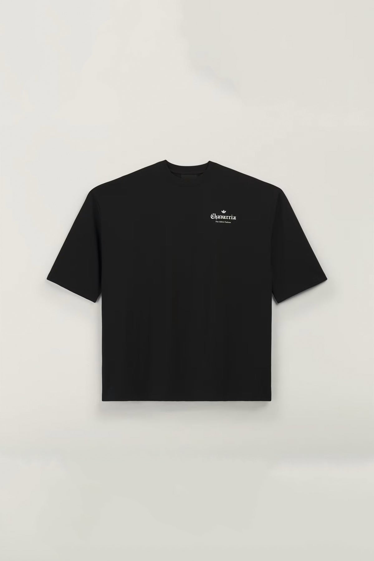 ADIDAS X WILLY CHAVARRIA | BLACK CHAVARRIA LOGO SHORT SLEEVE TEE
