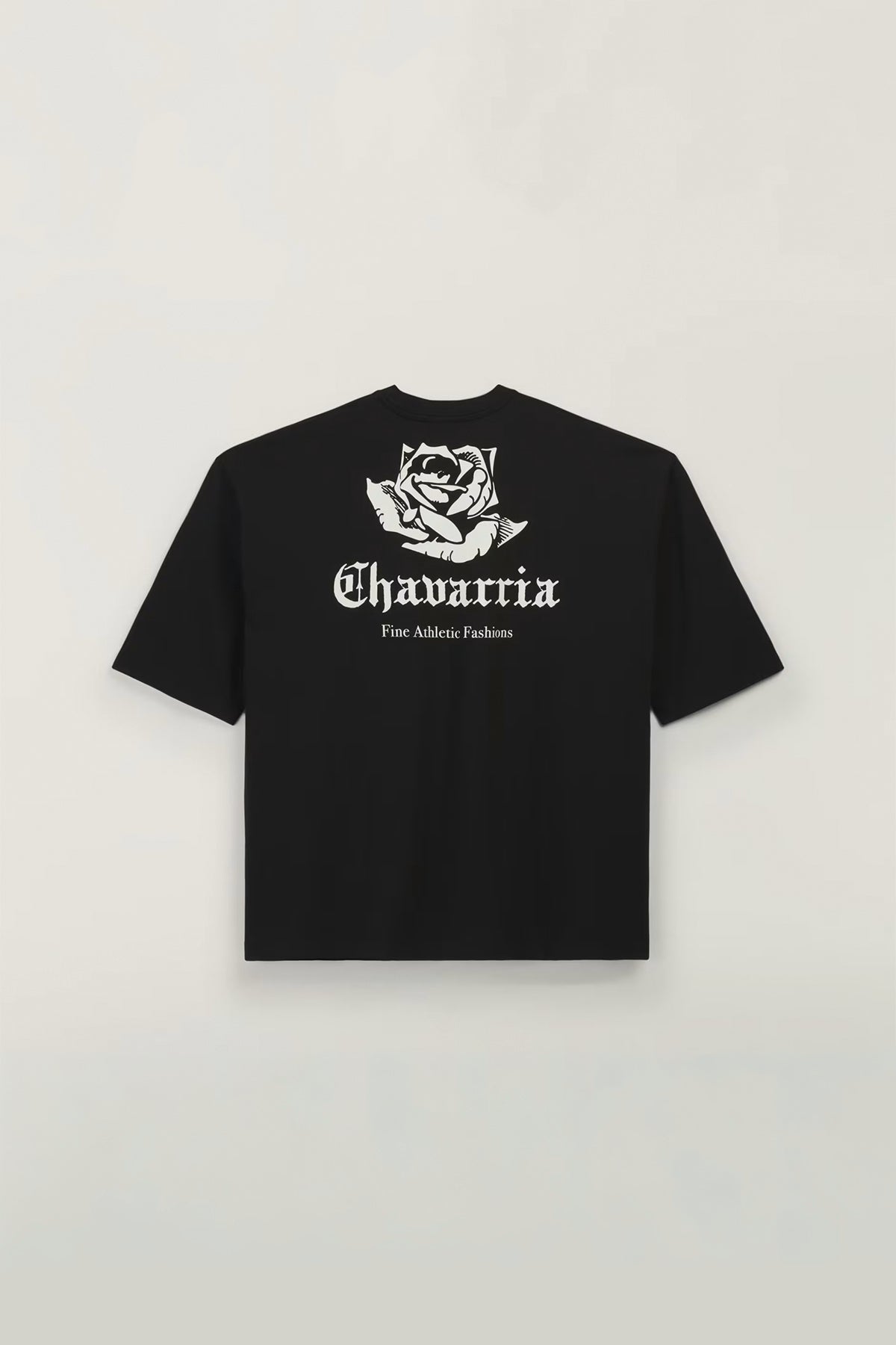 ADIDAS X WILLY CHAVARRIA | BLACK CHAVARRIA LOGO SHORT SLEEVE TEE