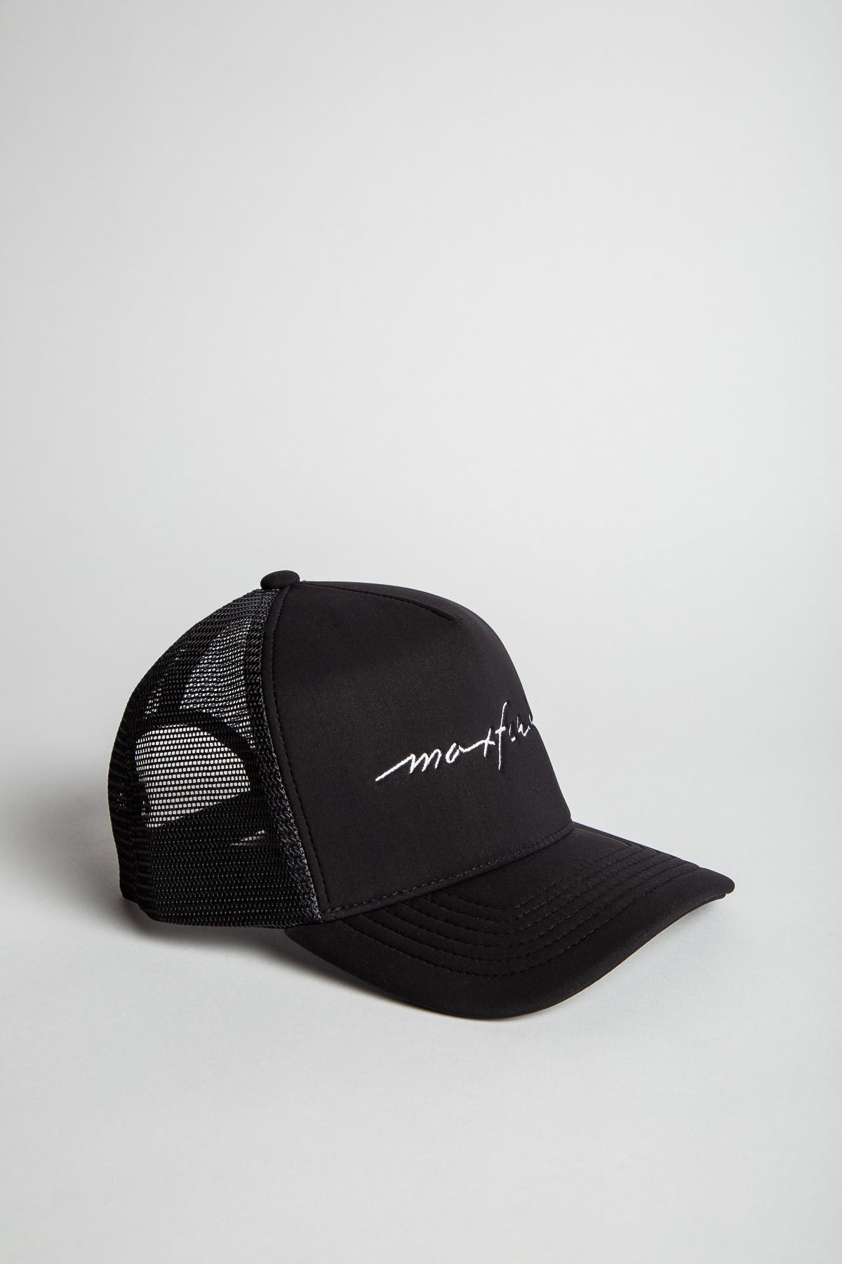 MAXFIELD PRIVATE COLLECTION | MAXFIELD LOGO TRUCKER HAT