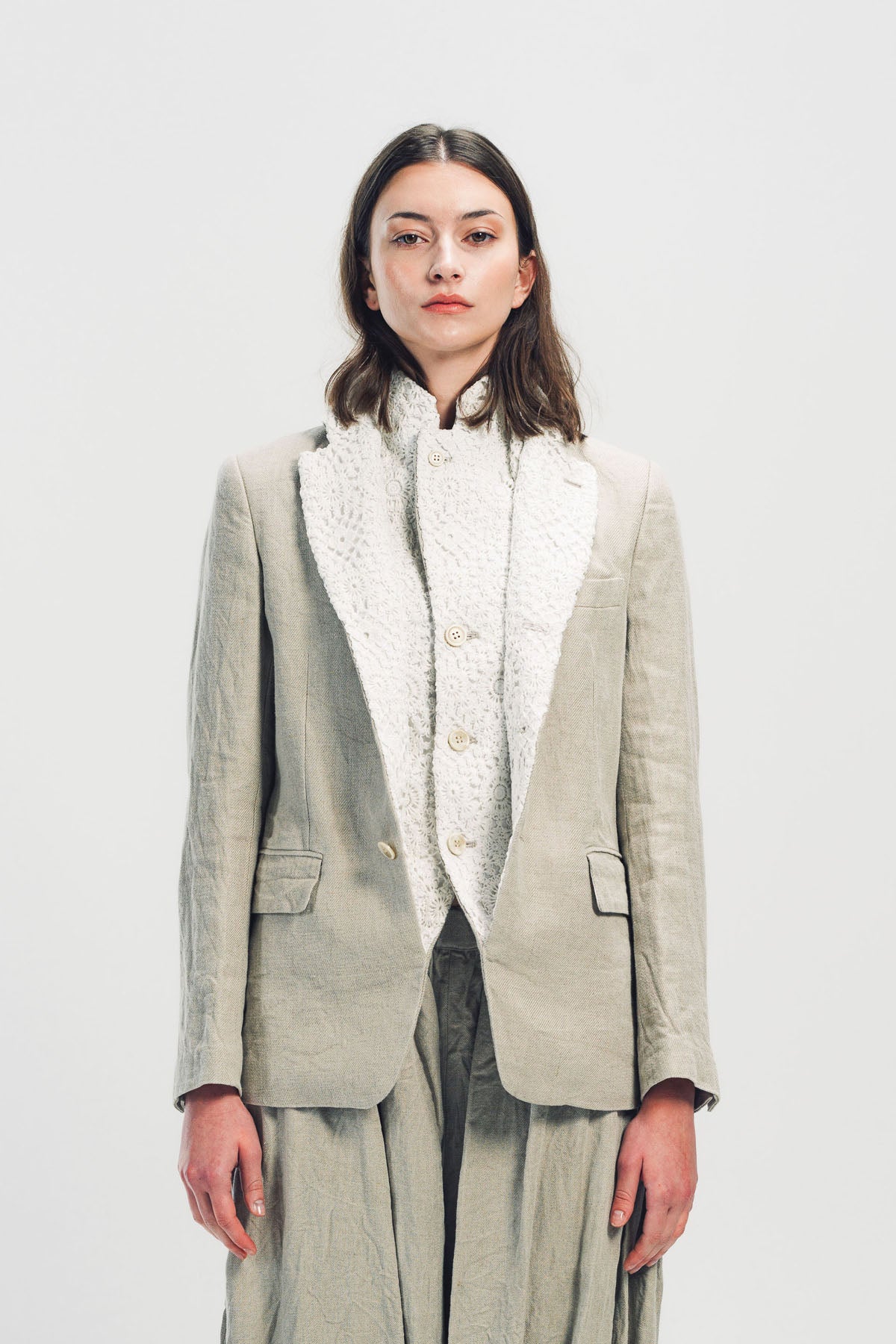 COMME DES GARCONS | SERGE LACE BLAZER