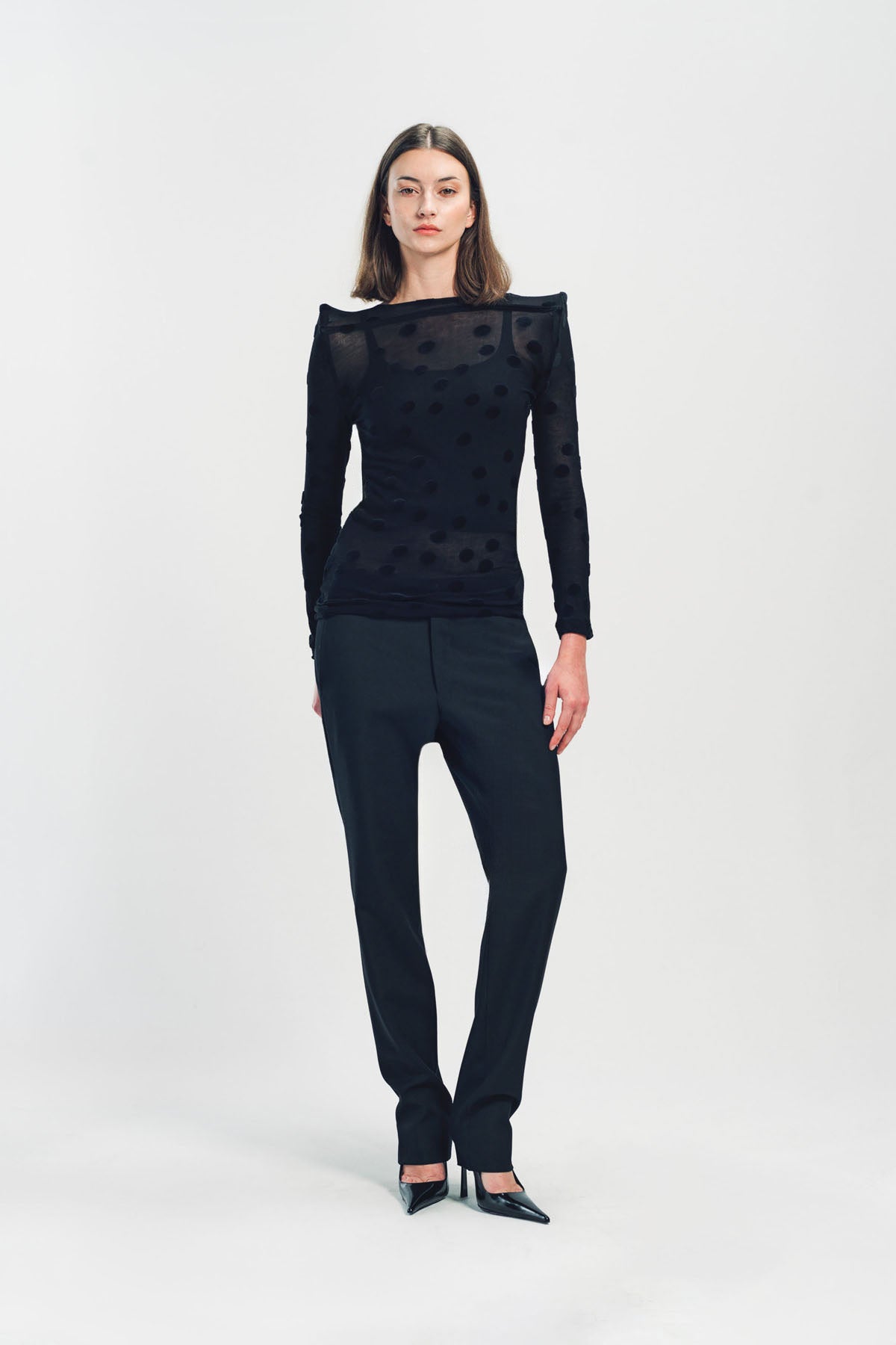 トップス JUNYA WATANABE MAN Halter Neck top JUNYA WATANABE | SATIN AND LACE TOP