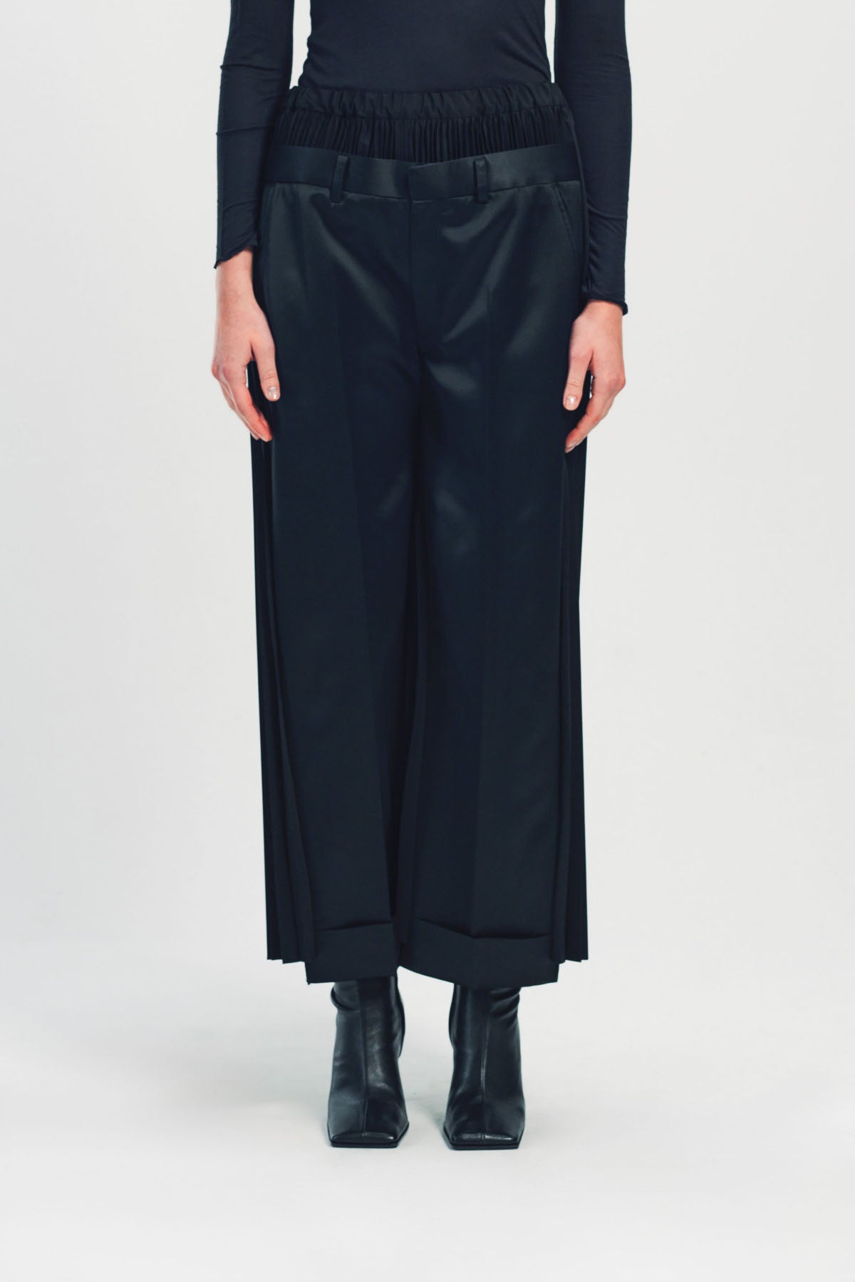 JUNYA WATANABE | GROSGRAIN TAFFETA PANTS
