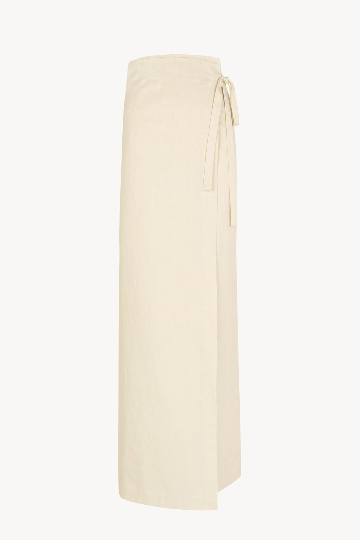 Cortana | Noa, Ivory Linen and Cotton Pareo Skirt
